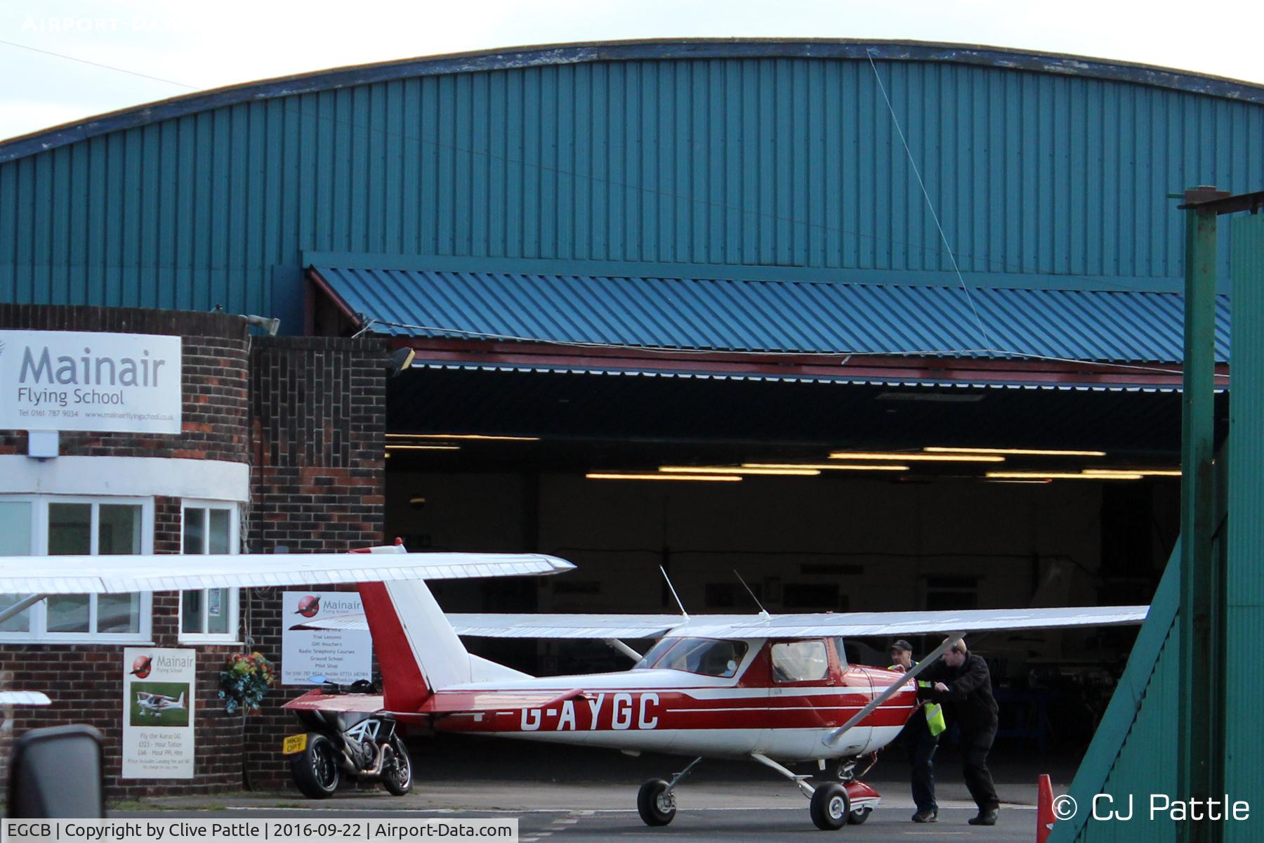 City Airport Manchester, Manchester, England United Kingdom (EGCB) - Martin Air Hangar at Manchester City Airport, Barton EGCB