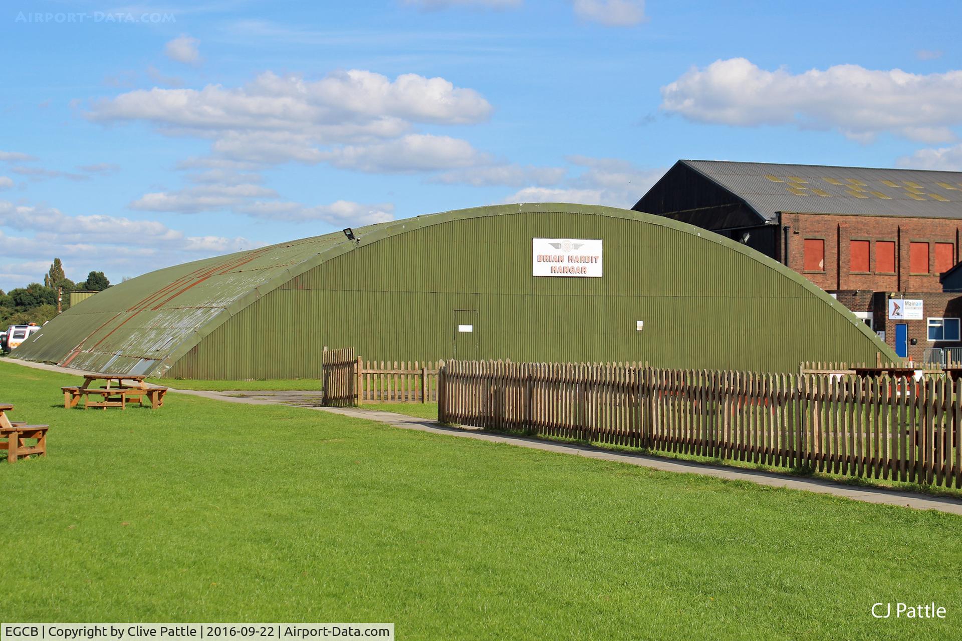 City Airport Manchester, Manchester, England United Kingdom (EGCB) - The Robert Harbitt Hangar at Manchester City Airport, Barton EGCB