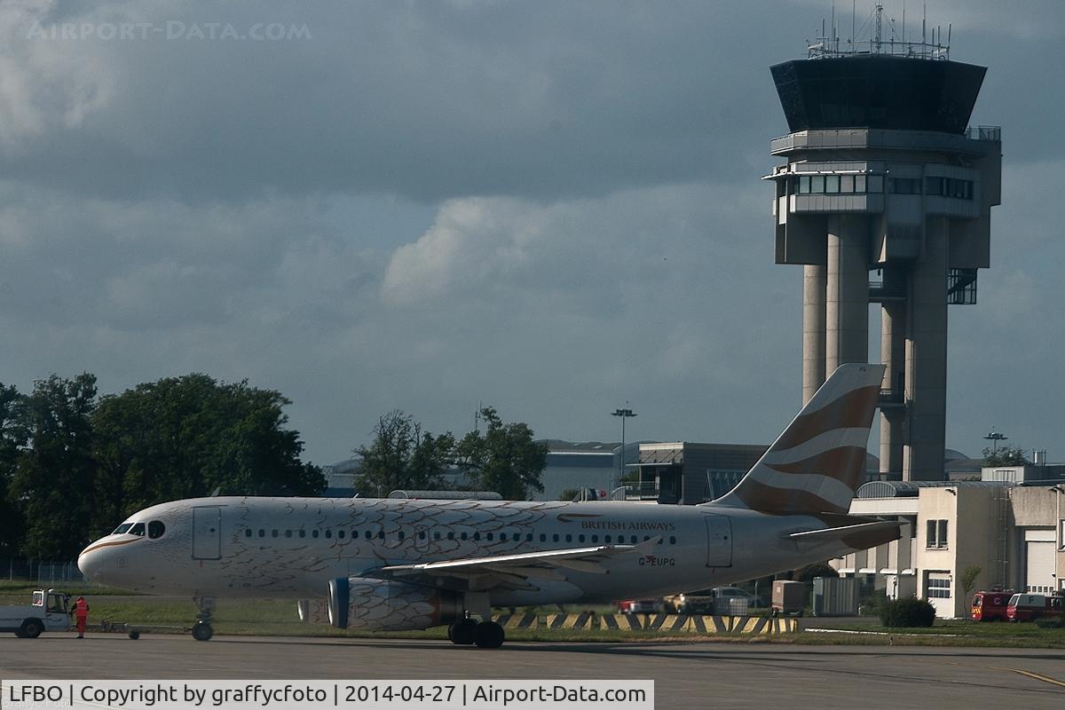Toulouse Airport, Blagnac Airport France (LFBO) - Twr from inside cabine 