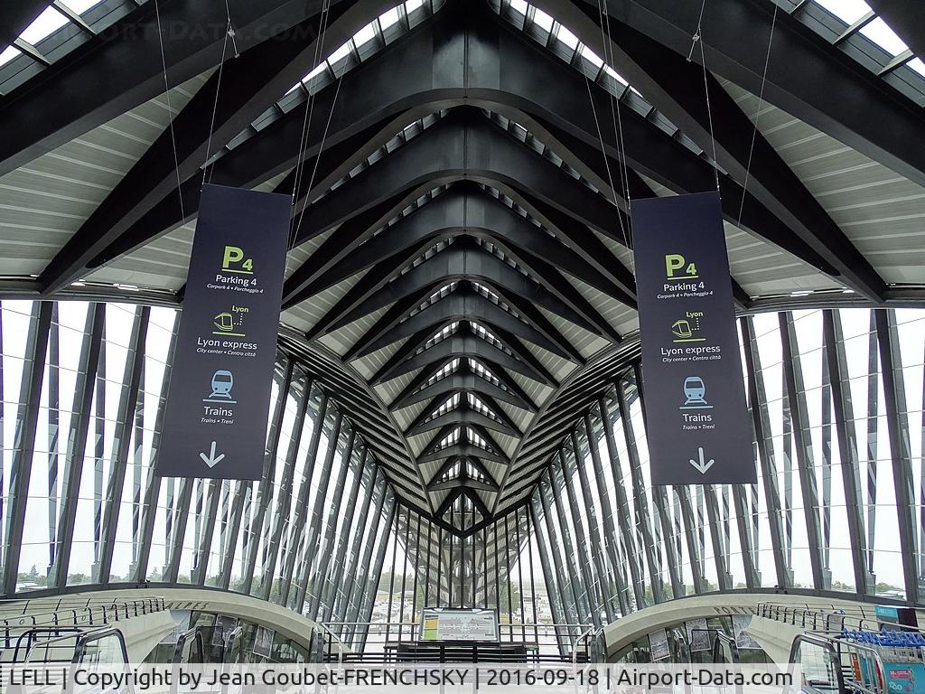 Lyon Saint-Exupéry Airport (formerly Satolas Airport), Lyon France (LFLL) - TGV railways station