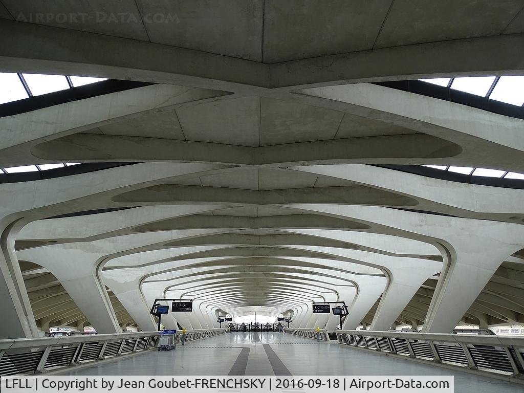 Lyon Saint-Exupéry Airport (formerly Satolas Airport), Lyon France (LFLL) - TGV railways station