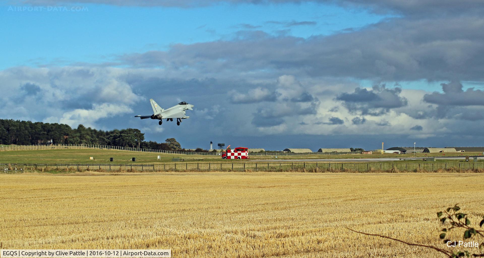 RAF Lossiemouth Airport, Lossiemouth, Scotland United Kingdom (EGQS) - On finals to Rwy 05 during Exercise Joint Warrior 16-2 at RAF Lossiemouth EGQS
