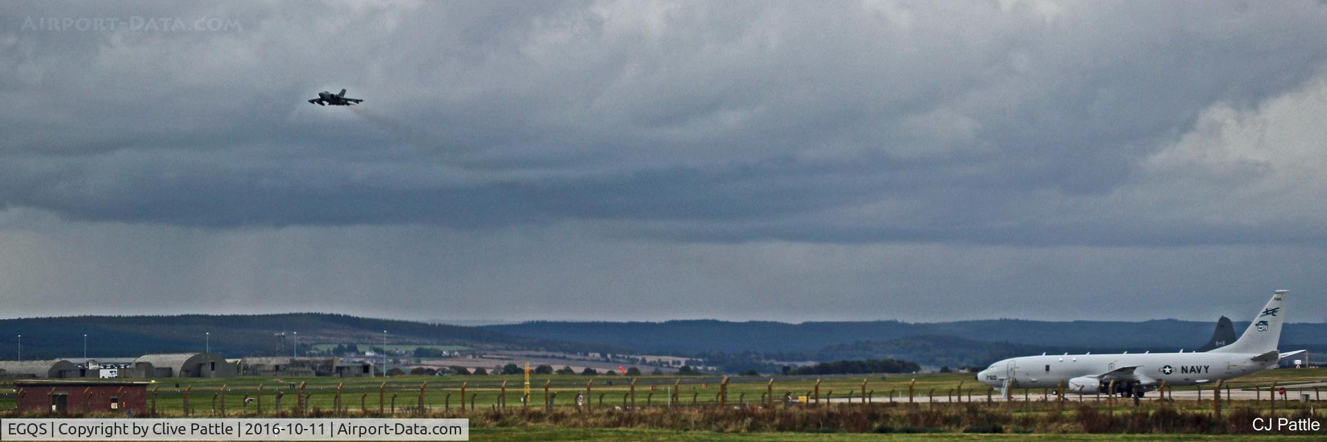 RAF Lossiemouth Airport, Lossiemouth, Scotland United Kingdom (EGQS) - Airfield view at RAF Lossiemouth EGQS during Exercise Joint Warrior 16-2