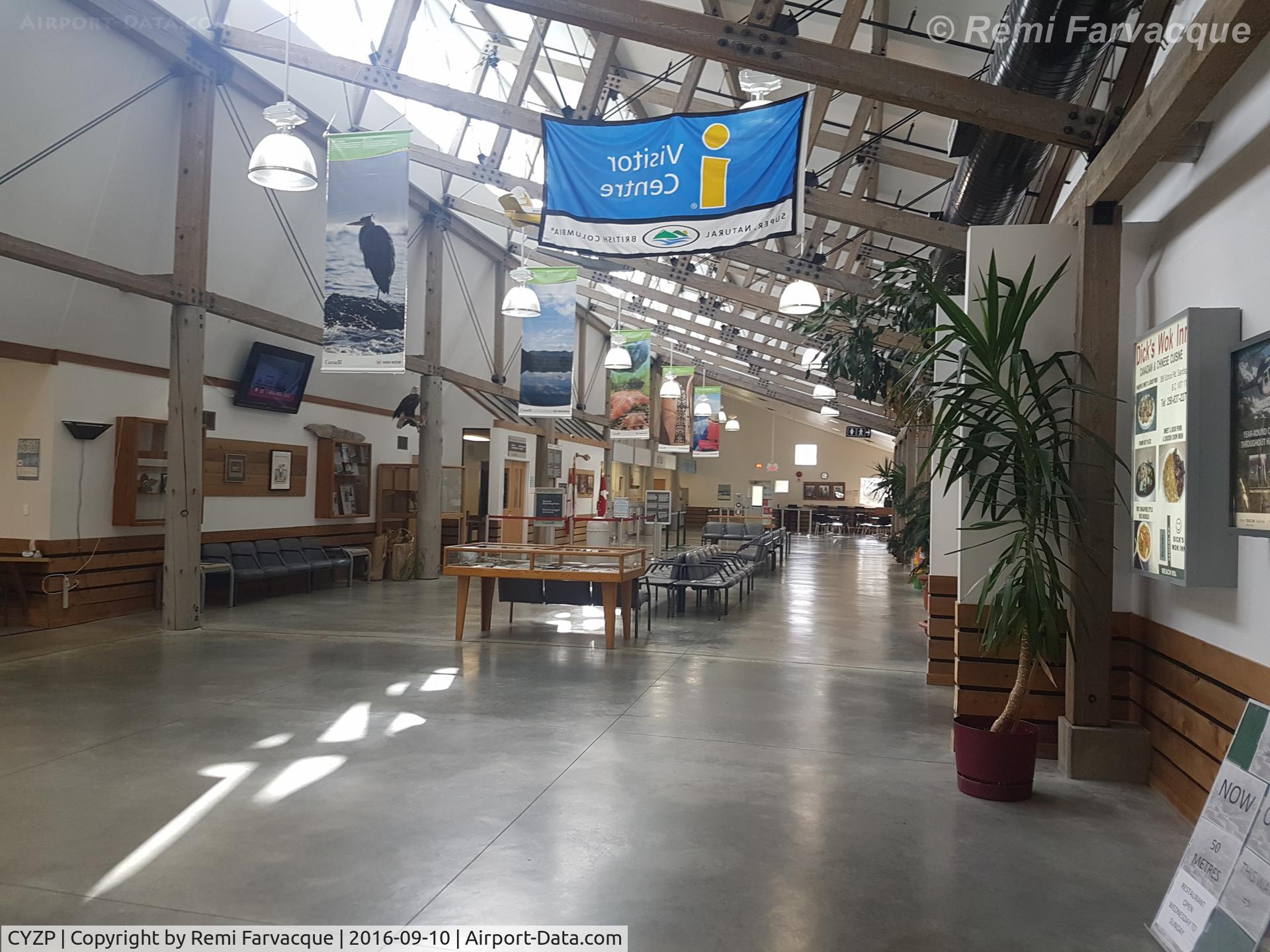 Sandspit Airport, Sandspit, British Columbia Canada (CYZP) - Main terminal.
