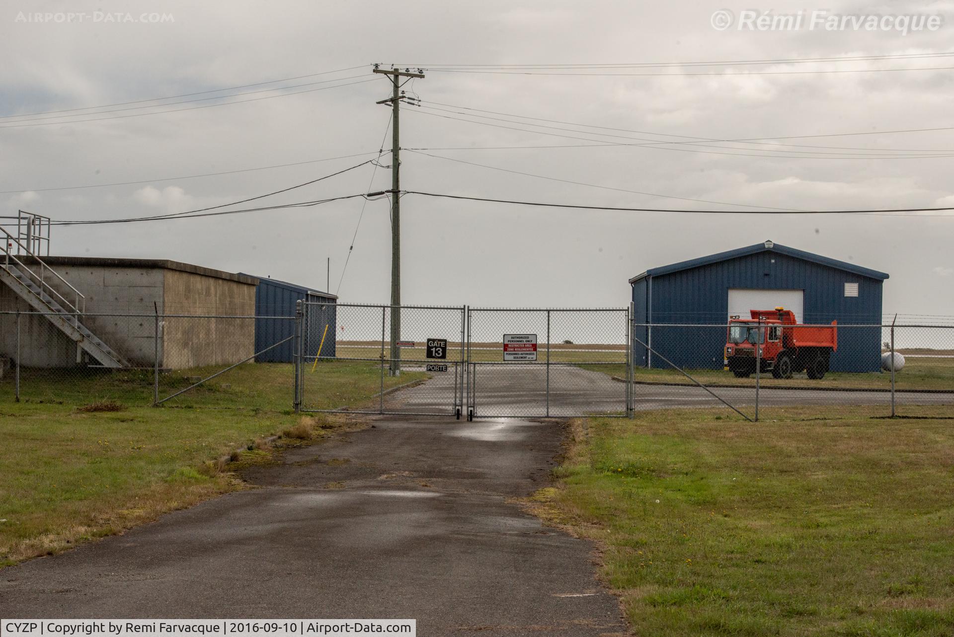 Sandspit Airport, Sandspit, British Columbia Canada (CYZP) - Maintenance area.