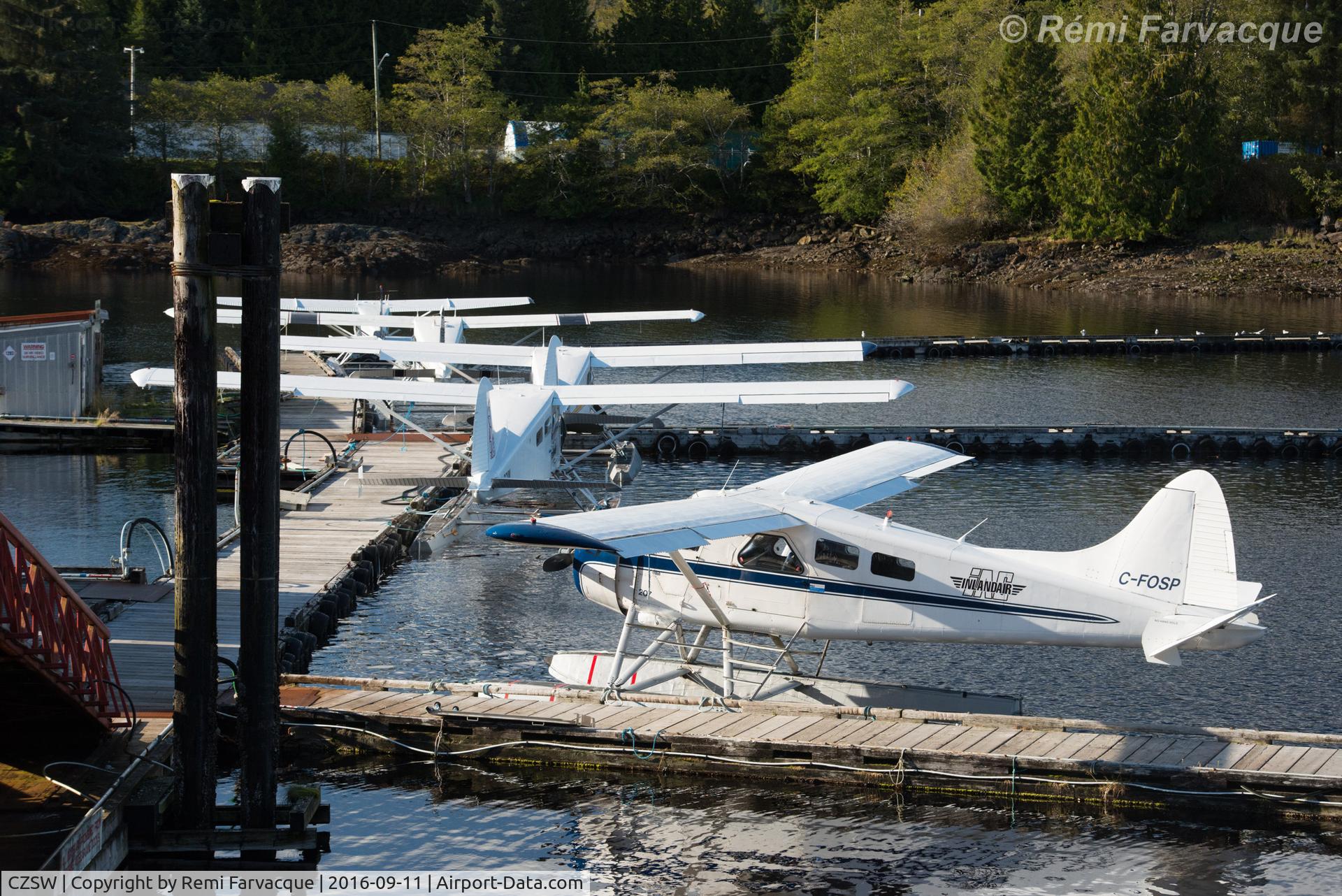 Prince Rupert/Seal Cove Water Airport, Prince Rupert, British Columbia Canada (CZSW) - General view of docks.