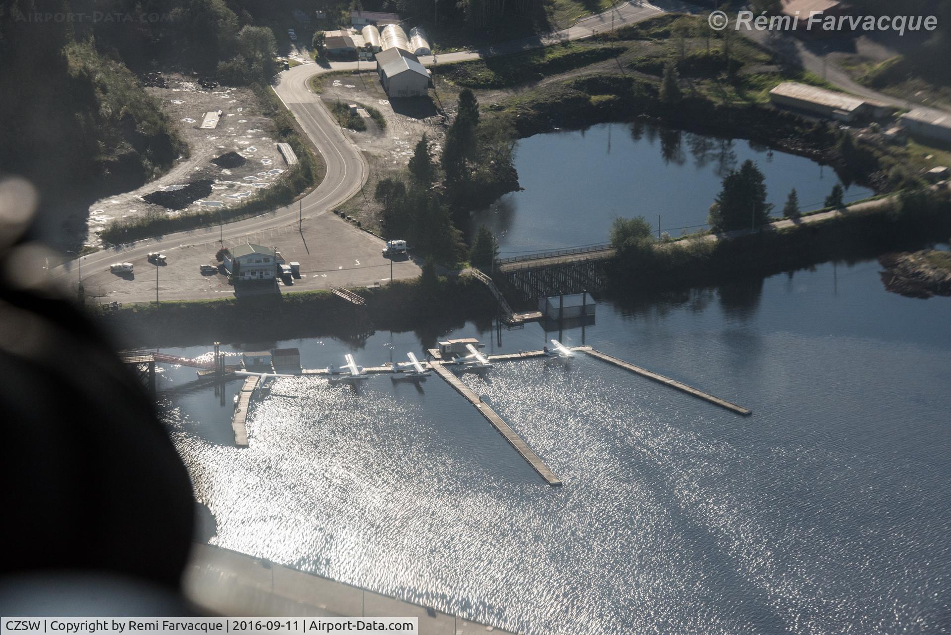 Prince Rupert/Seal Cove Water Airport, Prince Rupert, British Columbia Canada (CZSW) - General view of docks.