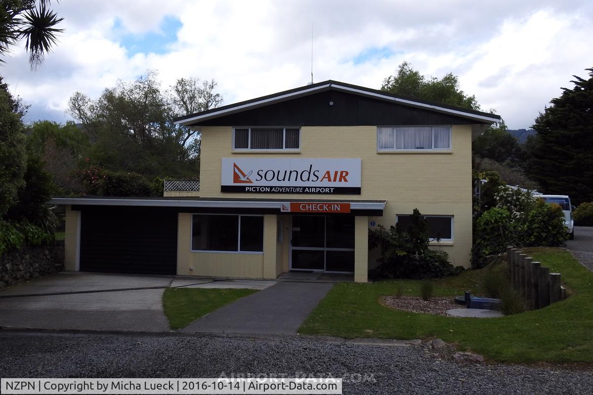 Picton Aerodrome Airport, Picton New Zealand (NZPN) - The tiny Sounds Air 