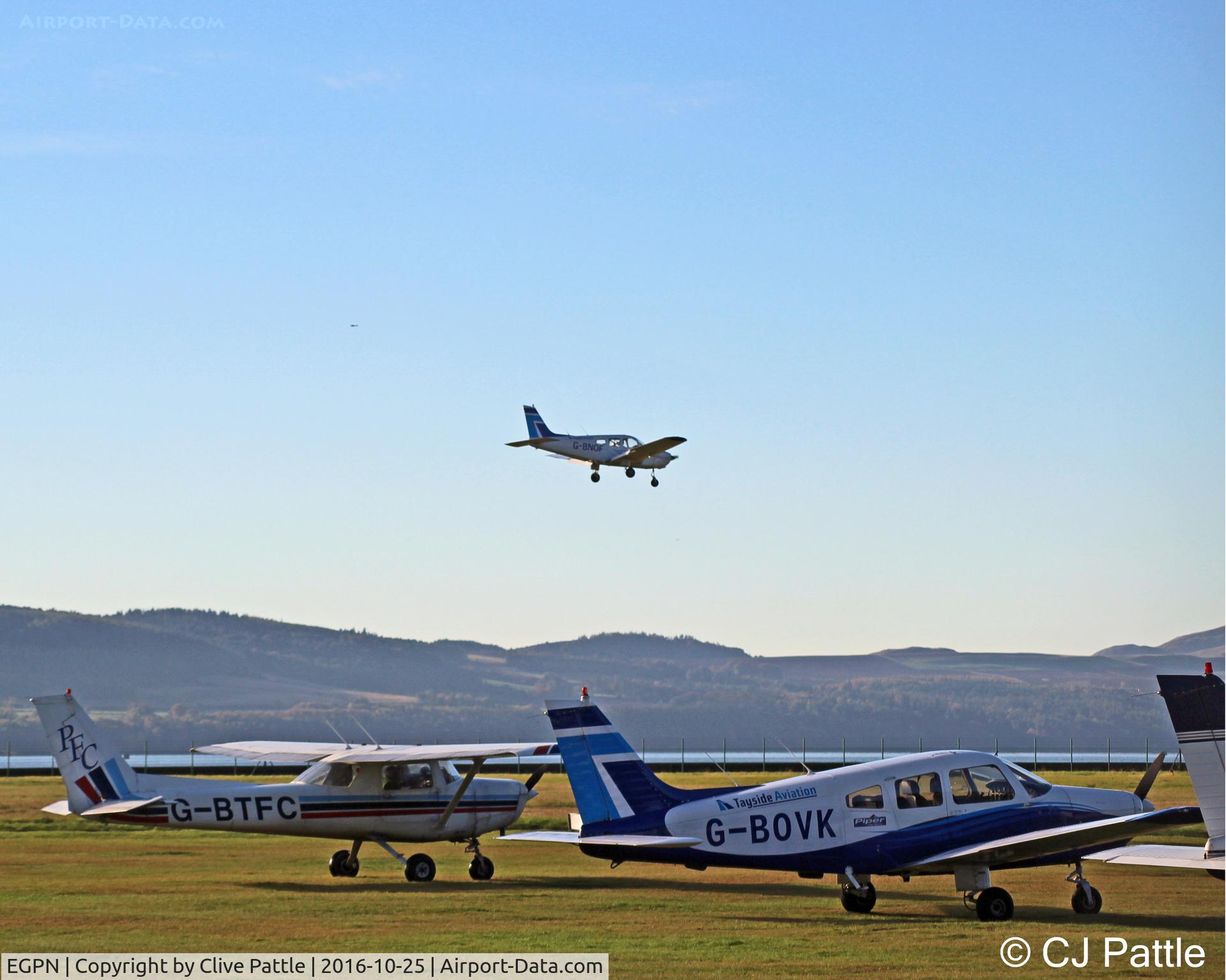 Dundee Airport, Dundee, Scotland United Kingdom (EGPN) - Dundee activity