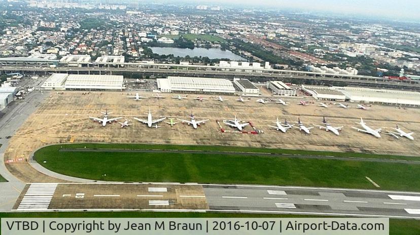Don Muang International Airport (Old Bangkok International Airport), Bangkok Thailand (VTBD) - Stored & wfu airplanes @ DMK