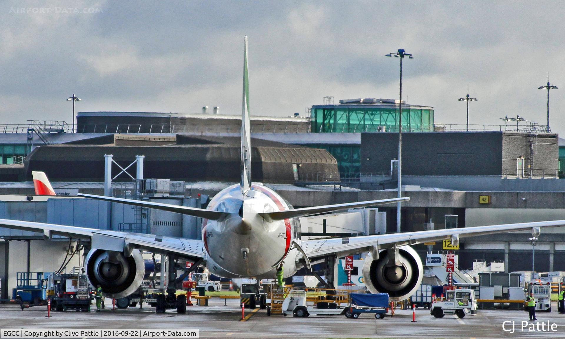 Manchester Airport, Manchester, England United Kingdom (EGCC) - Manchester terminal view