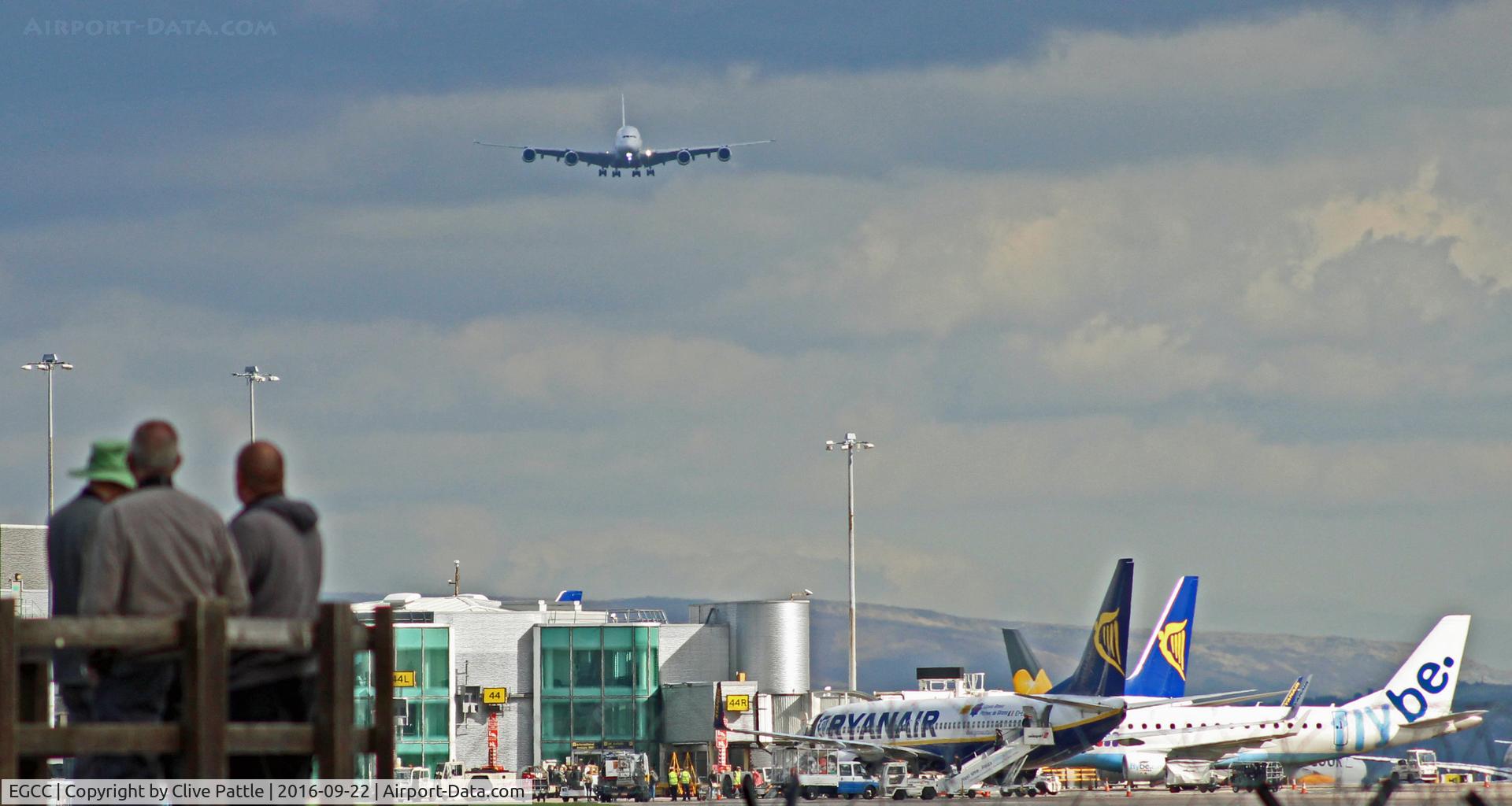Manchester Airport, Manchester, England United Kingdom (EGCC) - Great views at Manchester from the viewing facility.