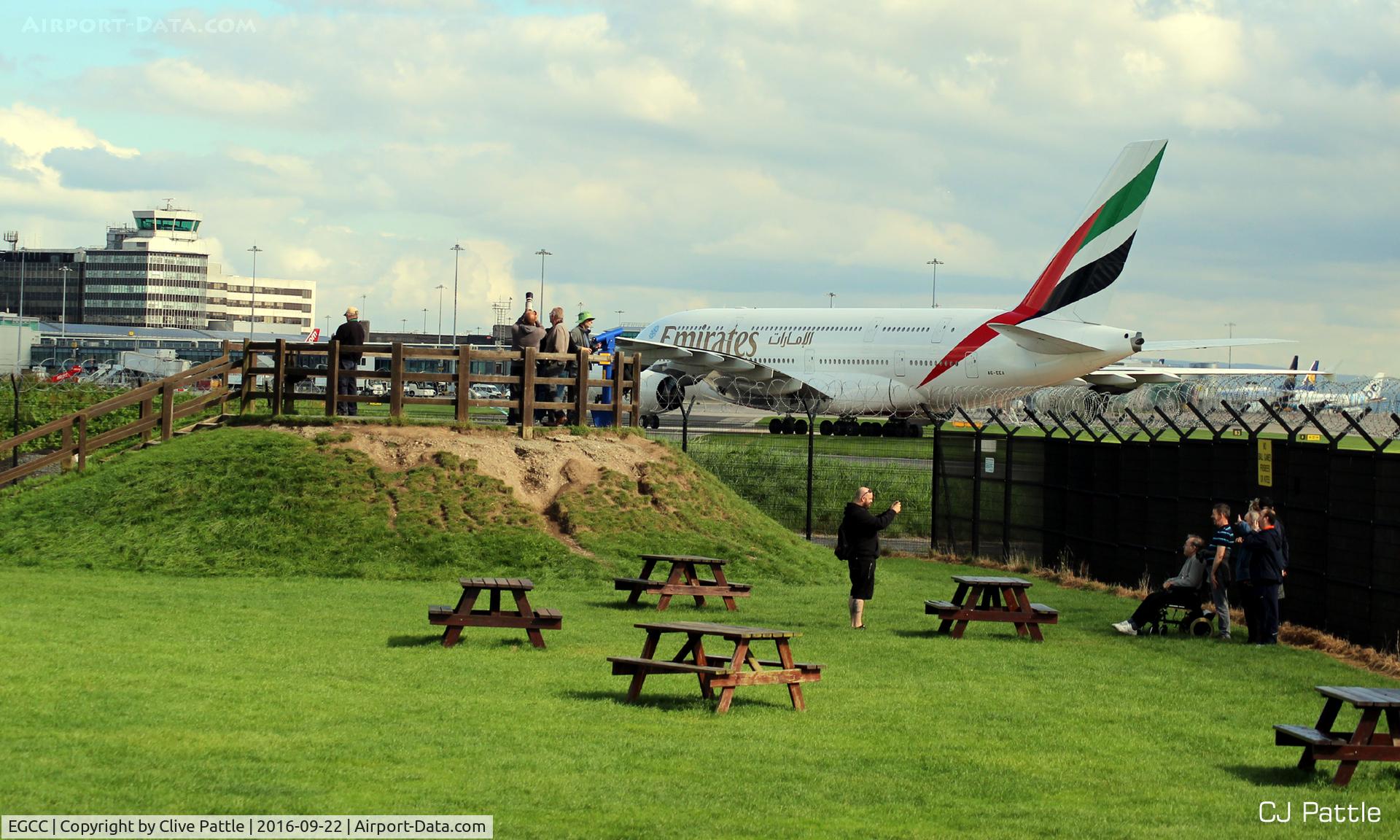 Manchester Airport, Manchester, England United Kingdom (EGCC) - Manchester Airport viewing area