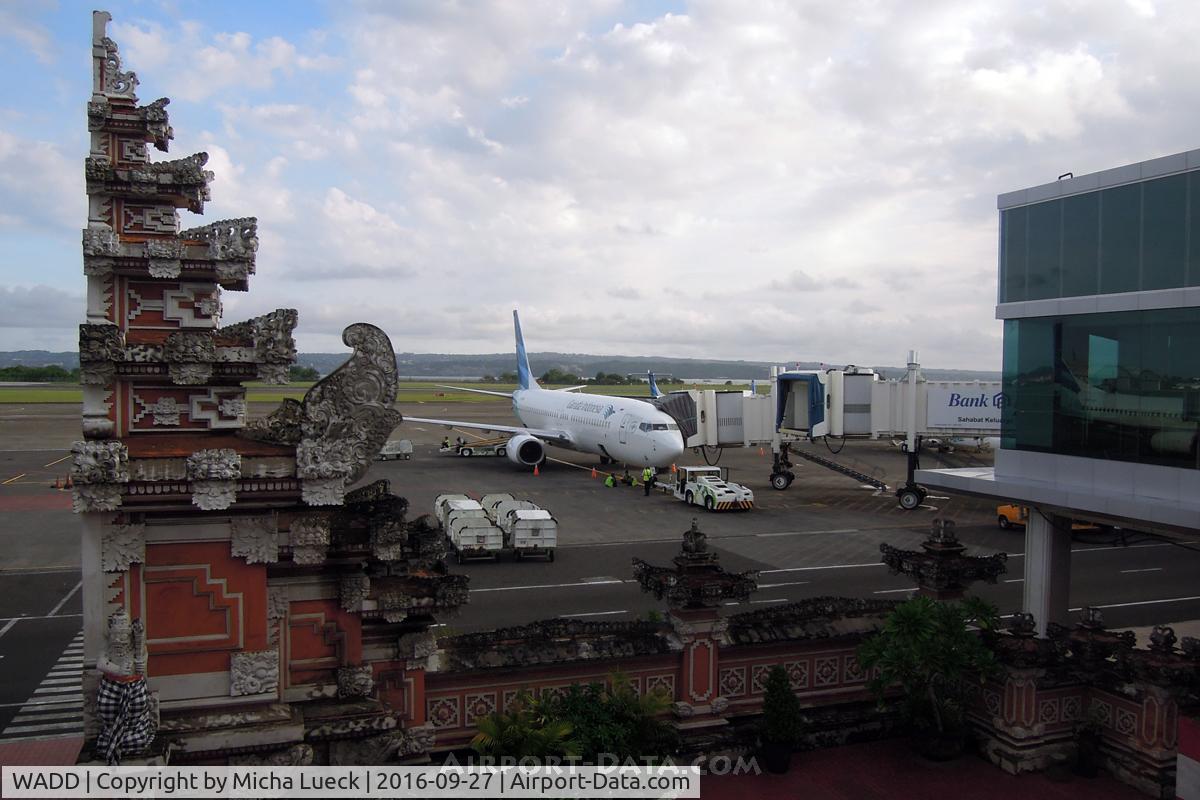 Ngurah Rai Airport (Bali International Airport), Denpasar, Bali (ICAO code also given as WRRR) Indonesia (WADD) - DPS has a great mix of traditional and modern