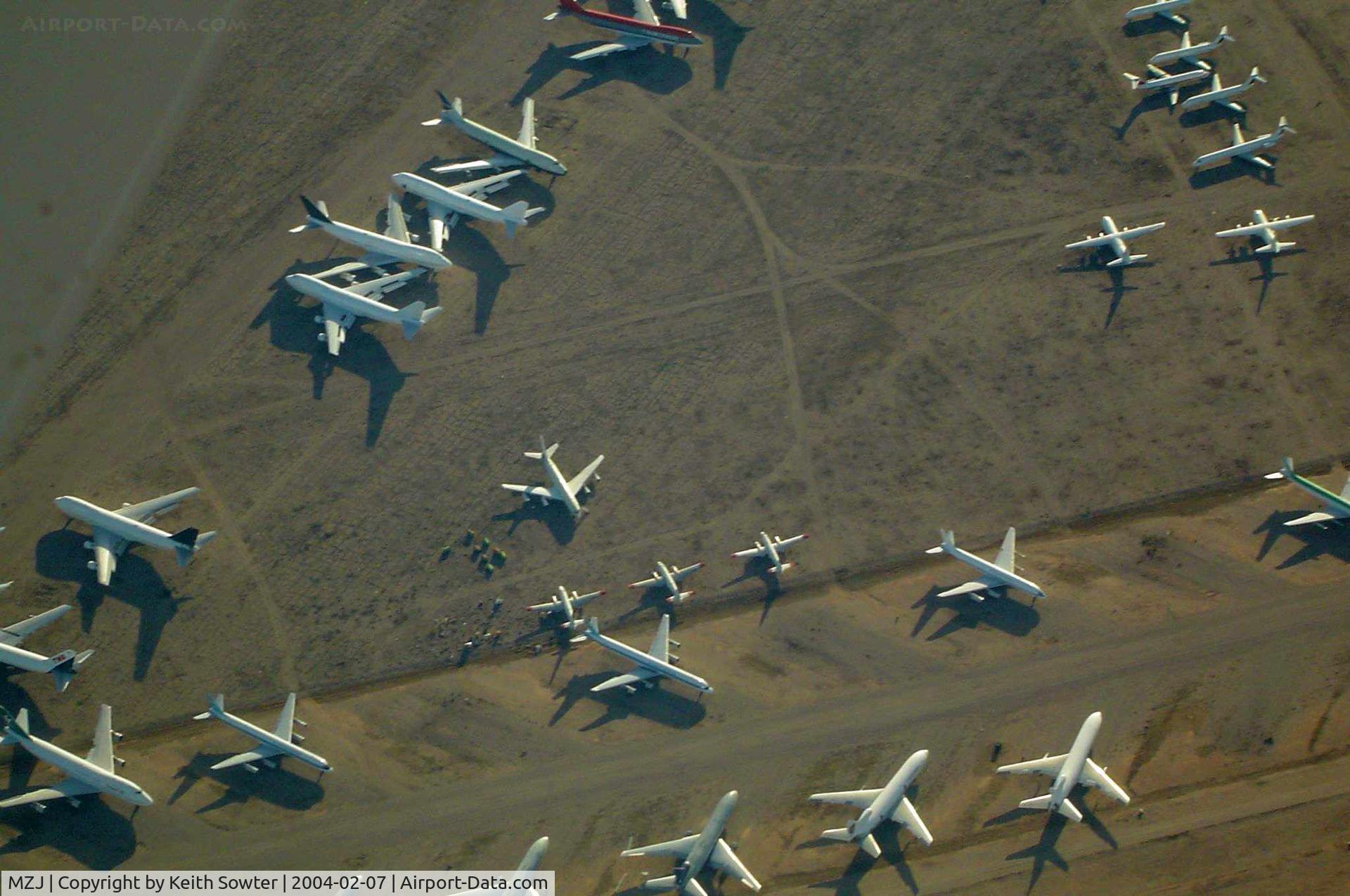 Pinal Airpark Airport (MZJ) - overflight