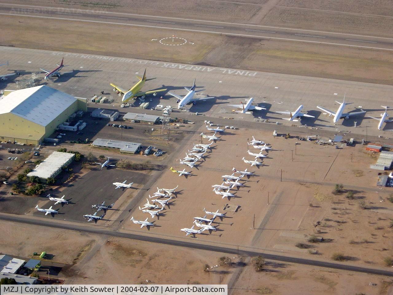 Pinal Airpark Airport (MZJ) - Overflight