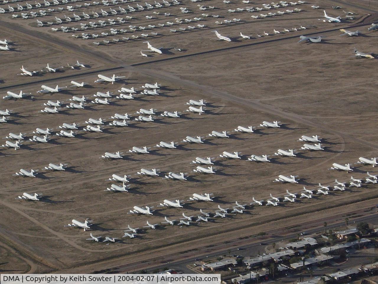 Davis Monthan Afb Airport (DMA) - Overflying
