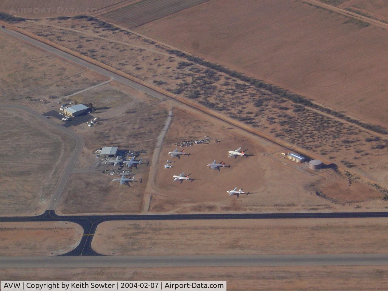 Marana Regional Airport, Marana, Arizona (near Tucson) United States (AVW) - Overflying