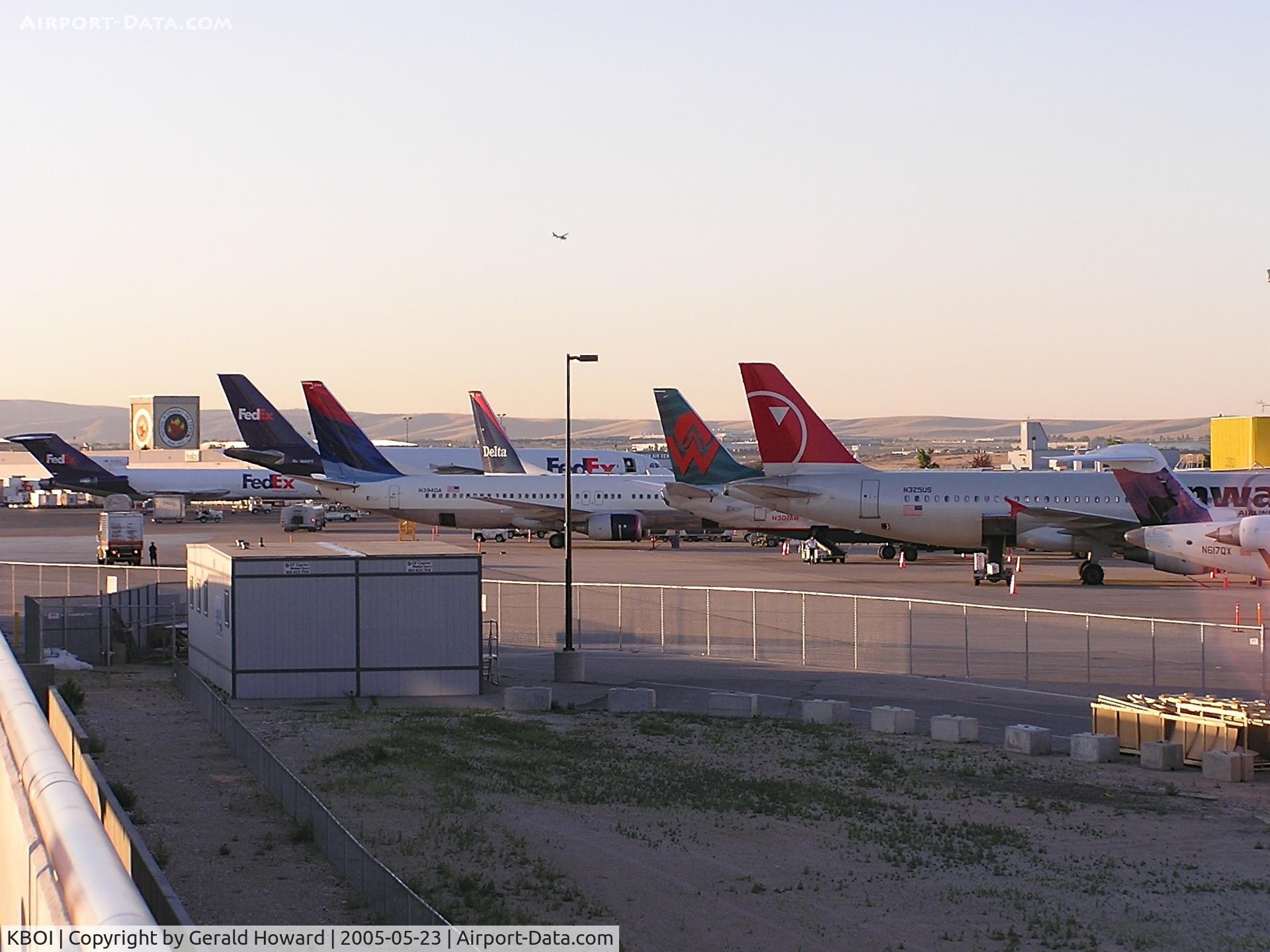 Boise Air Terminal/gowen Fld Airport (BOI) - North ramp of concourse B.