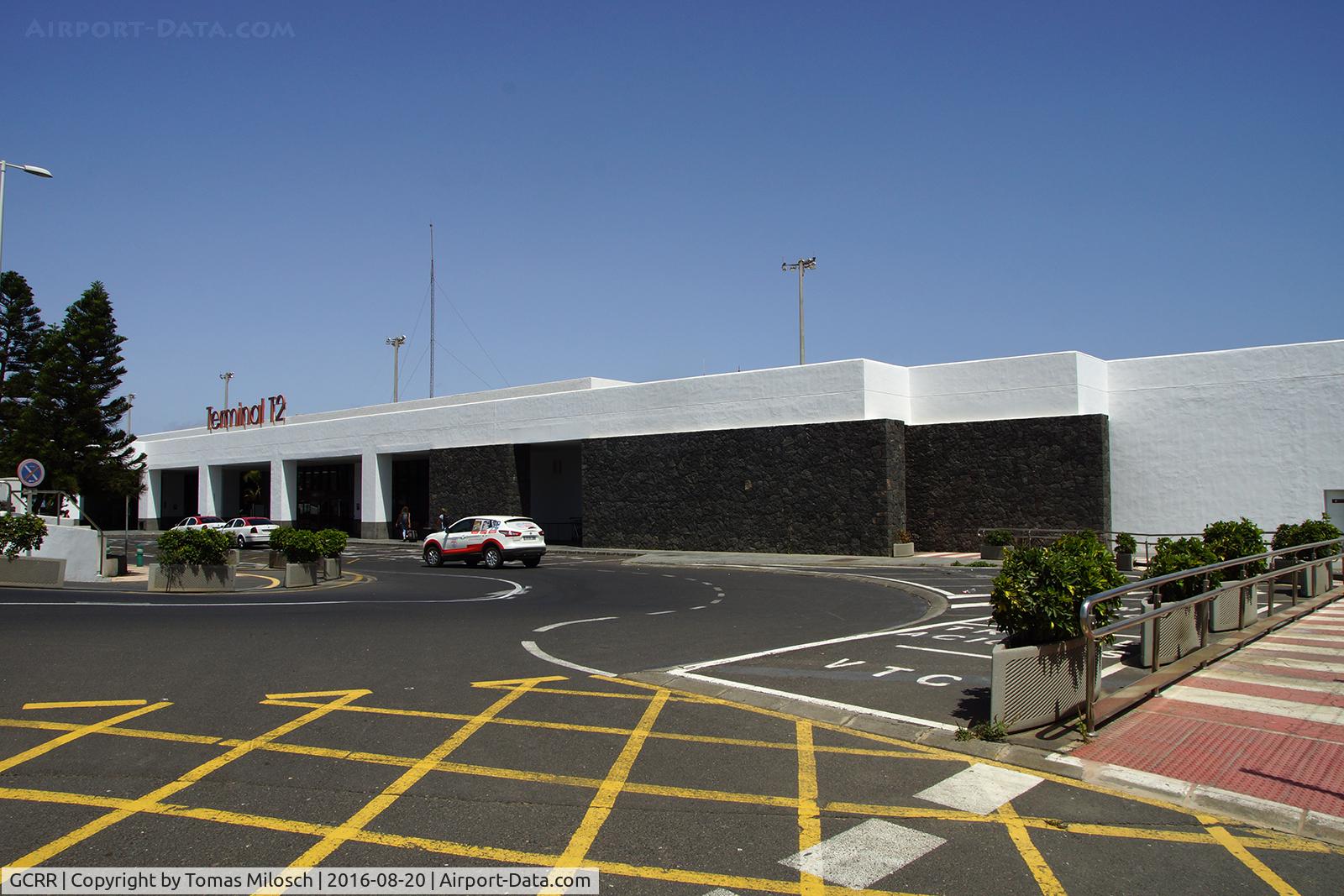 Arrecife Airport (Lanzarote Airport), Arrecife Spain (GCRR) - Terminal 2 hosts all inter-island services