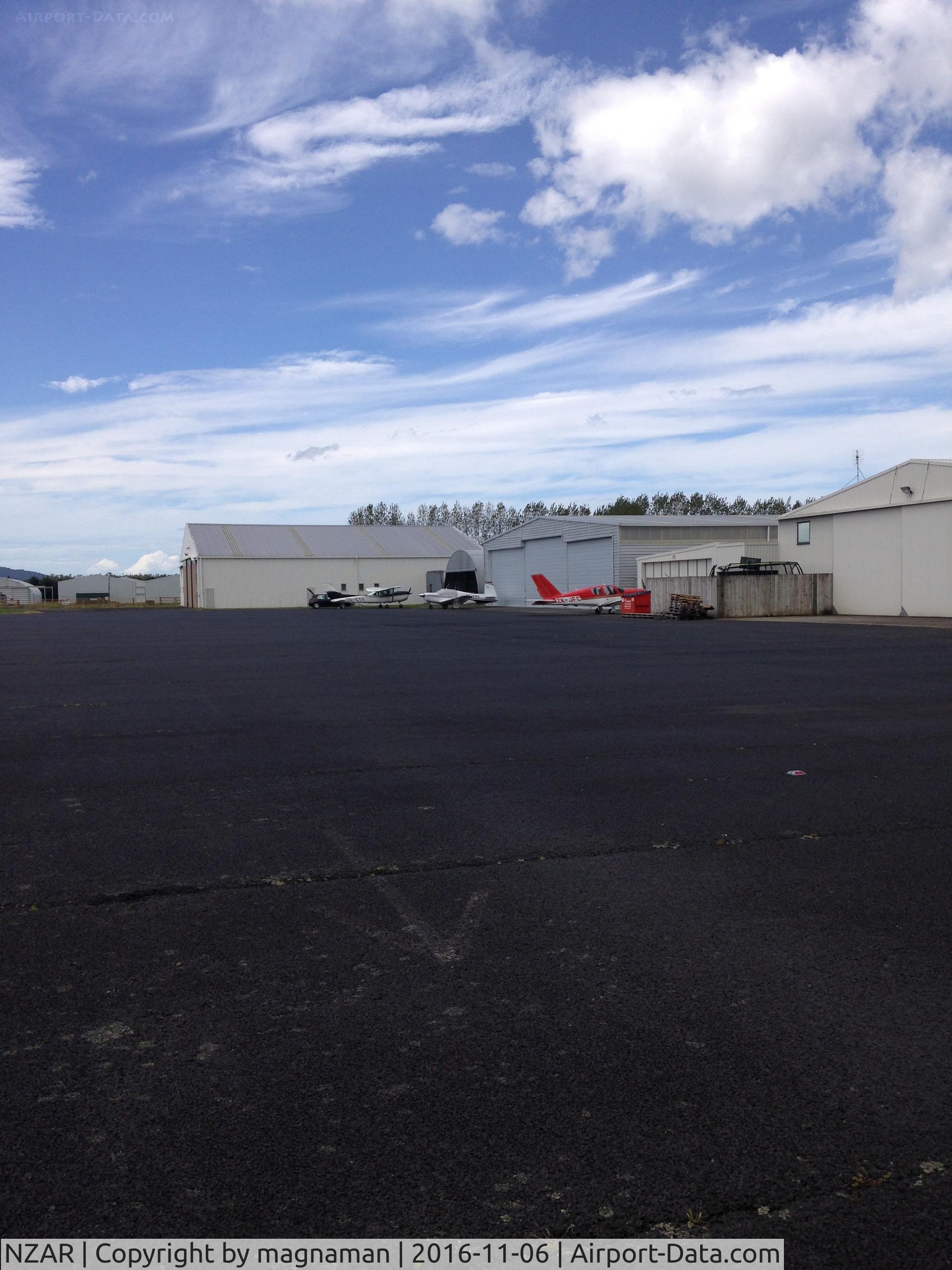 Ardmore Airport, Auckland New Zealand (NZAR) - eastern apron with ZK-JFC and others