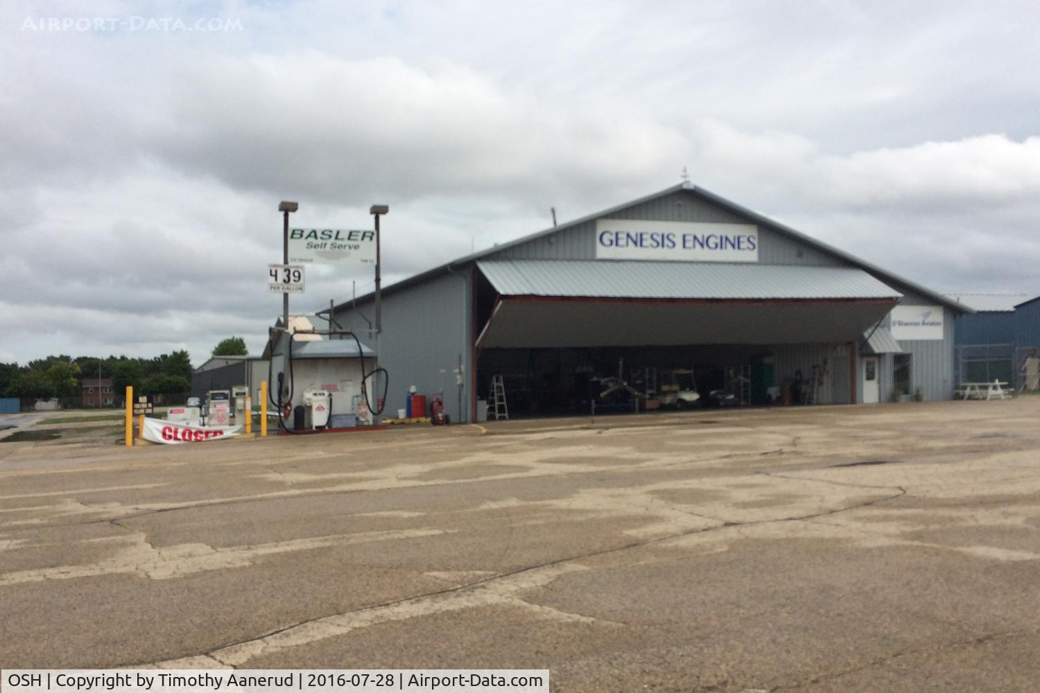 Wittman Regional Airport (OSH) - Basler Self Serve Fuel Pump / Genesis Engines