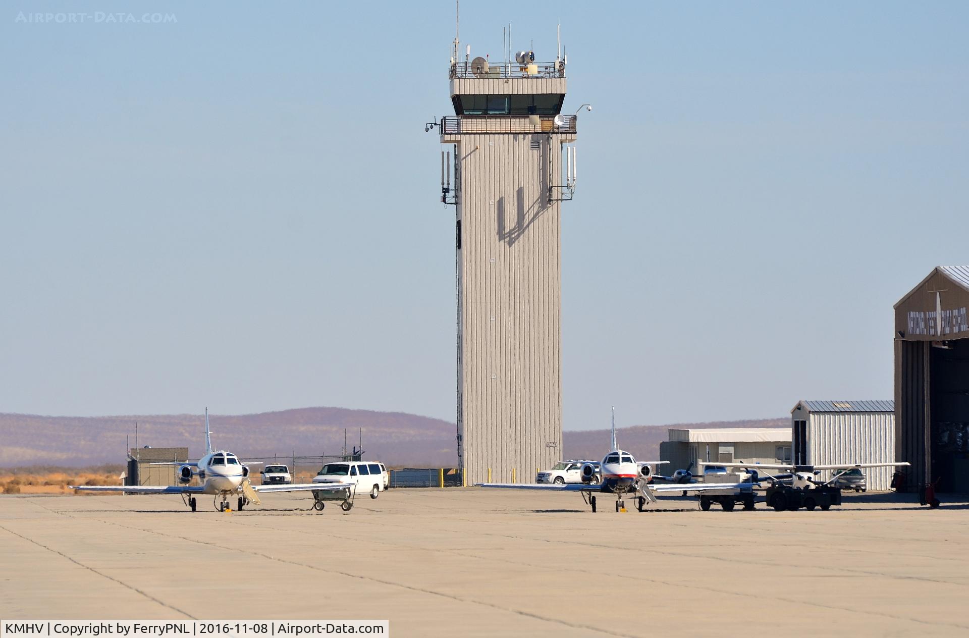 Mojave Airport (MHV) - MHV tower.