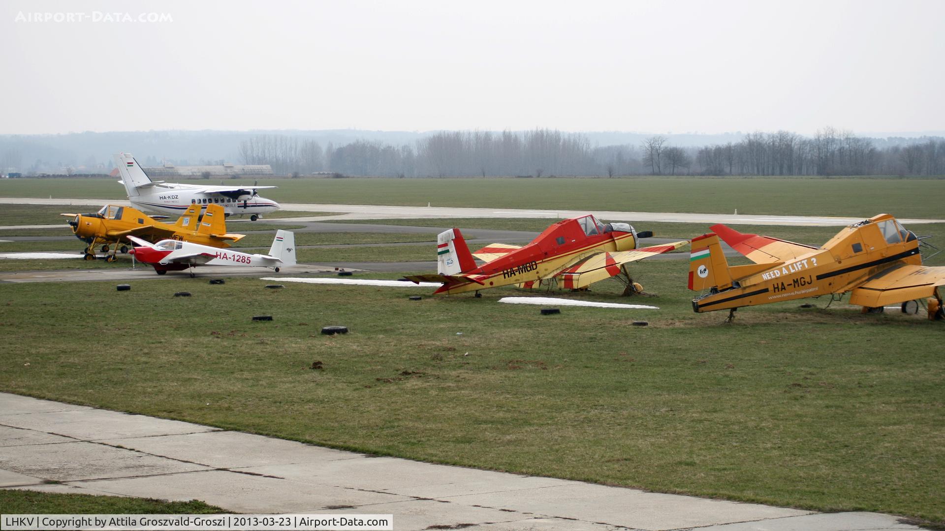 LHKV Airport - Kaposújlak Airport, Hungary.