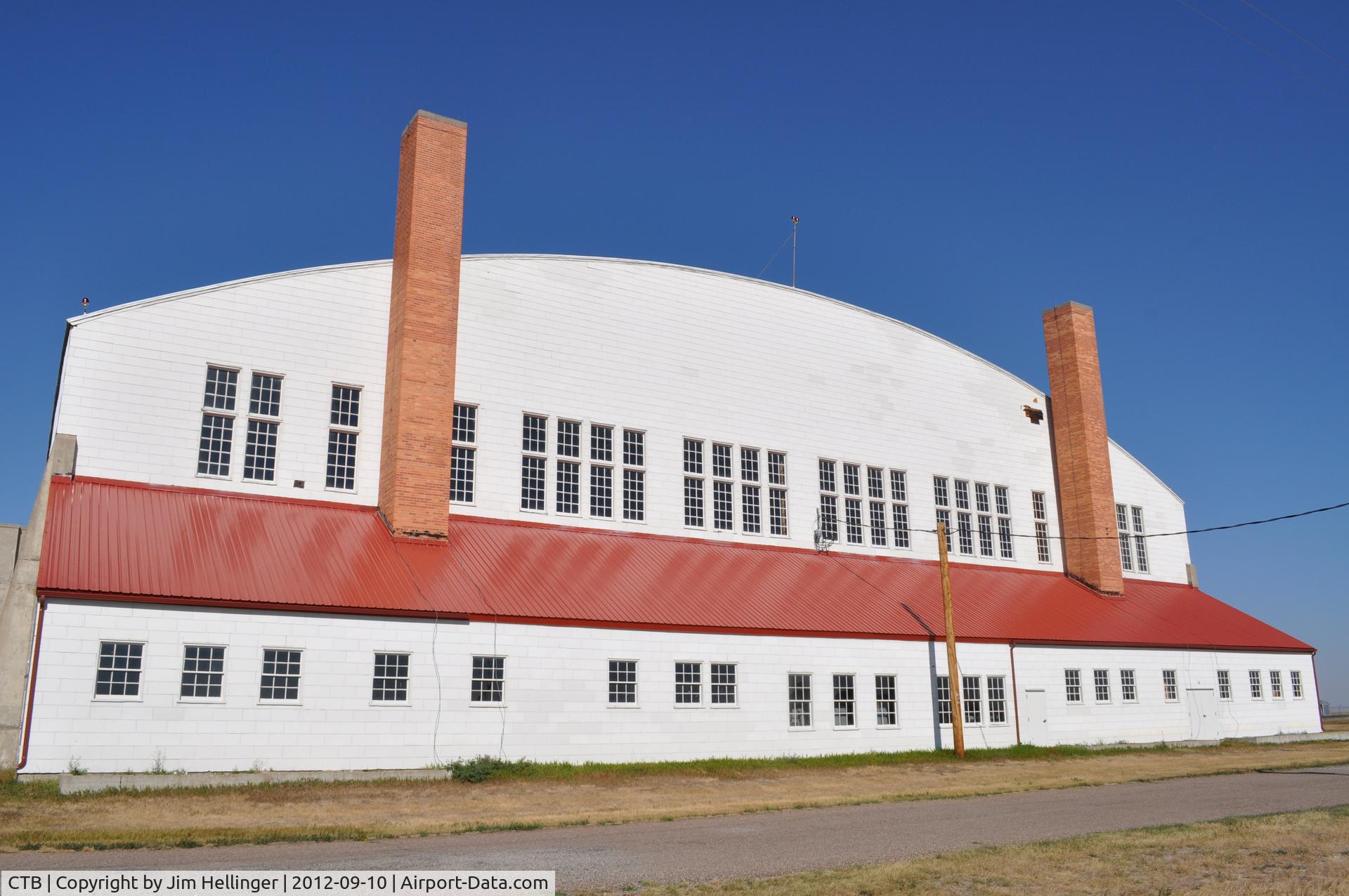 Cut Bank International Airport (CTB) - Cut Bank's WW2 era Hanger