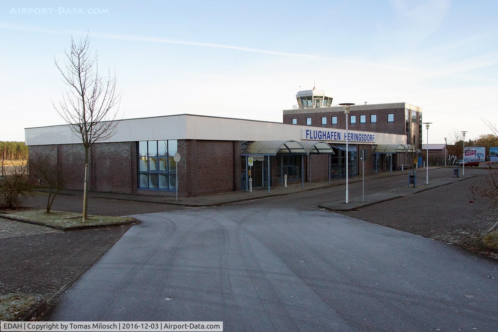 EDAH Airport - The airport Heringsdorf (EDAH/HDF, Germany) at the Baltic Sea is closed for the winter sesaon. 