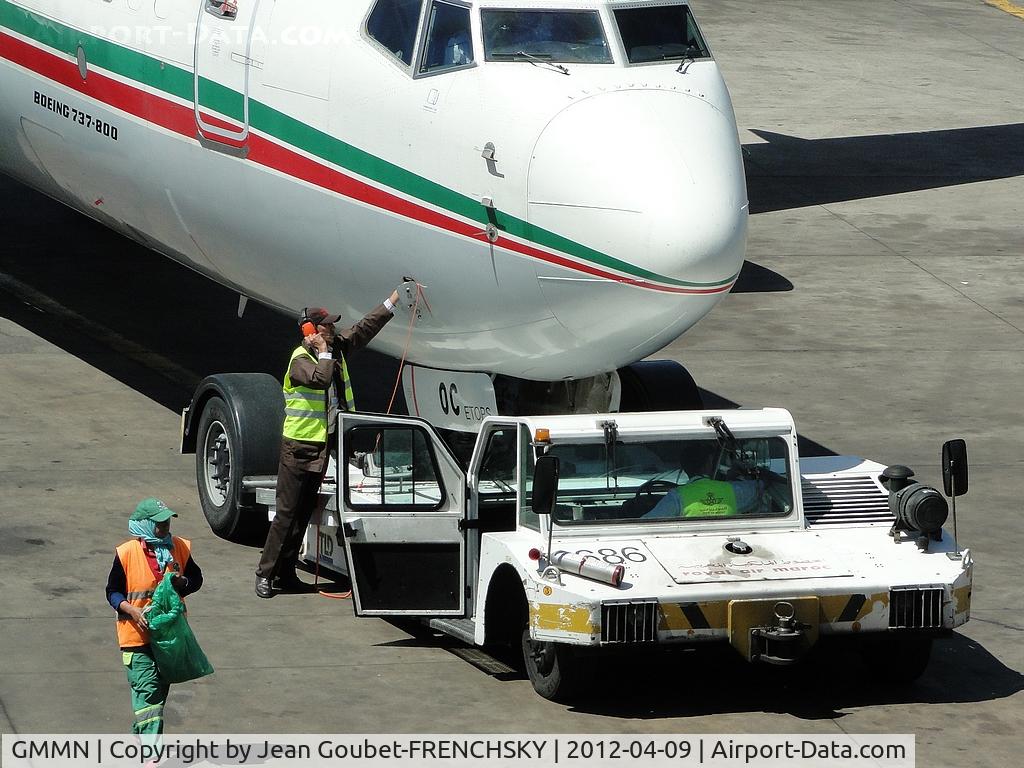 Mohammed V International Airport, Casablanca Morocco (GMMN) - CN-ROC RAM departure