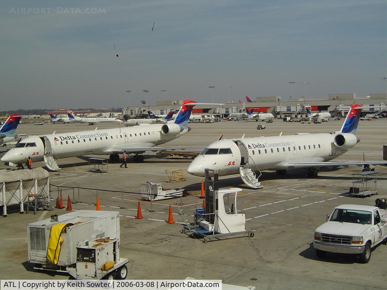 Hartsfield - Jackson Atlanta International Airport (ATL) - View of the stands