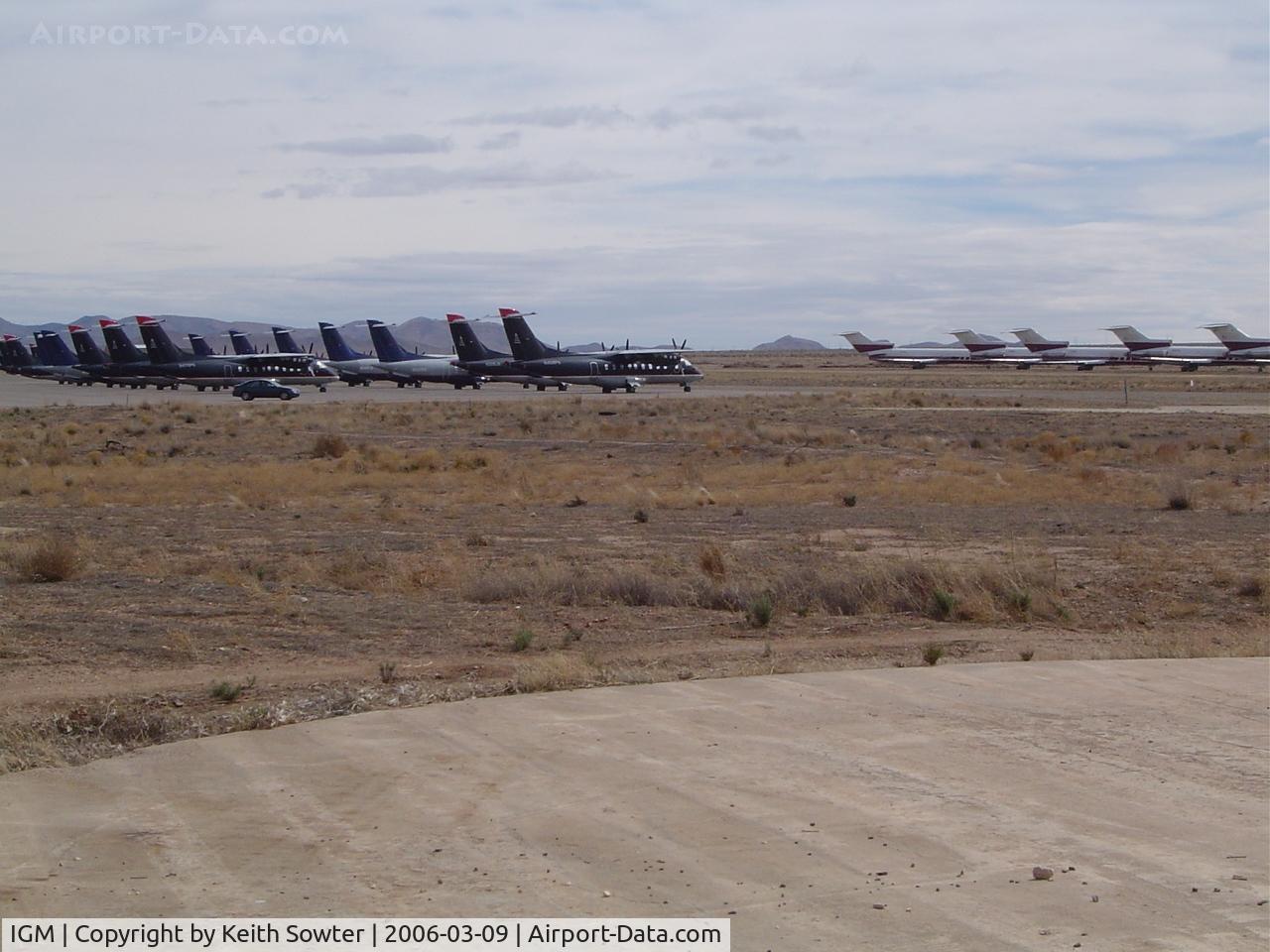 Kingman Airport (IGM) - Stored aircraft