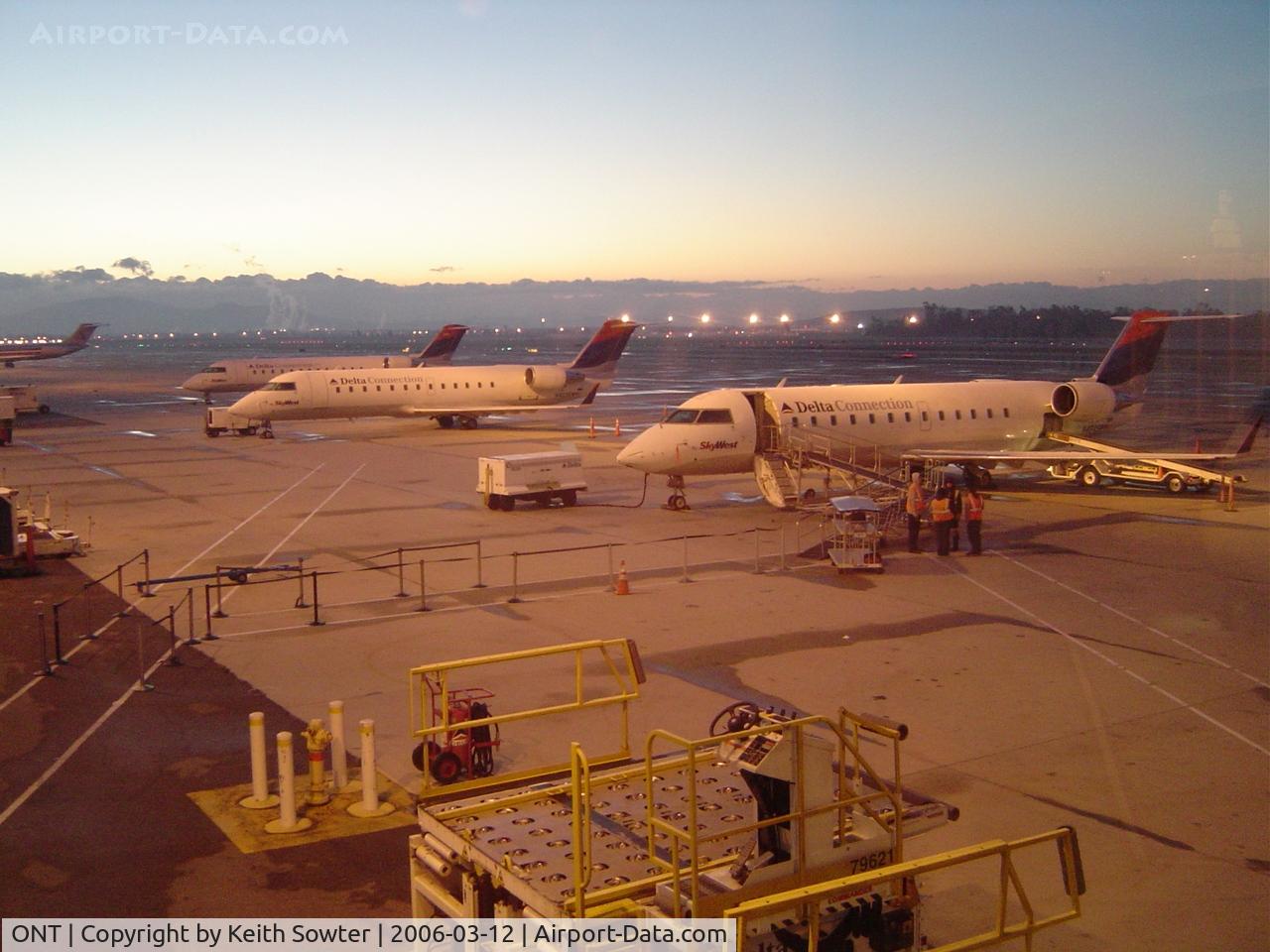 Ontario International Airport (ONT) - Stands at Dawn