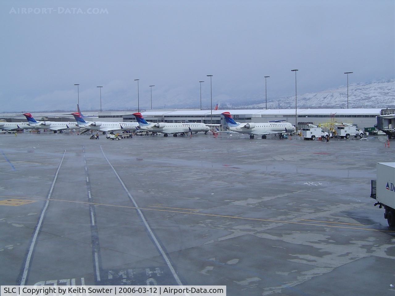 Salt Lake City International Airport (SLC) - View of one of the piers