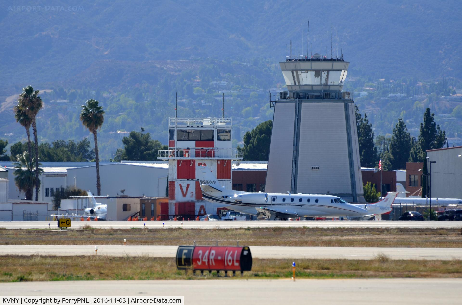 Van Nuys Airport (VNY) - Van Nuys tower.