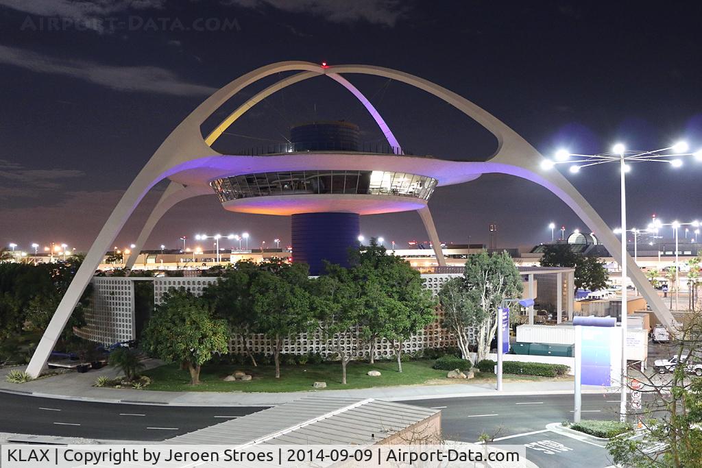 Los Angeles International Airport (LAX) - at night