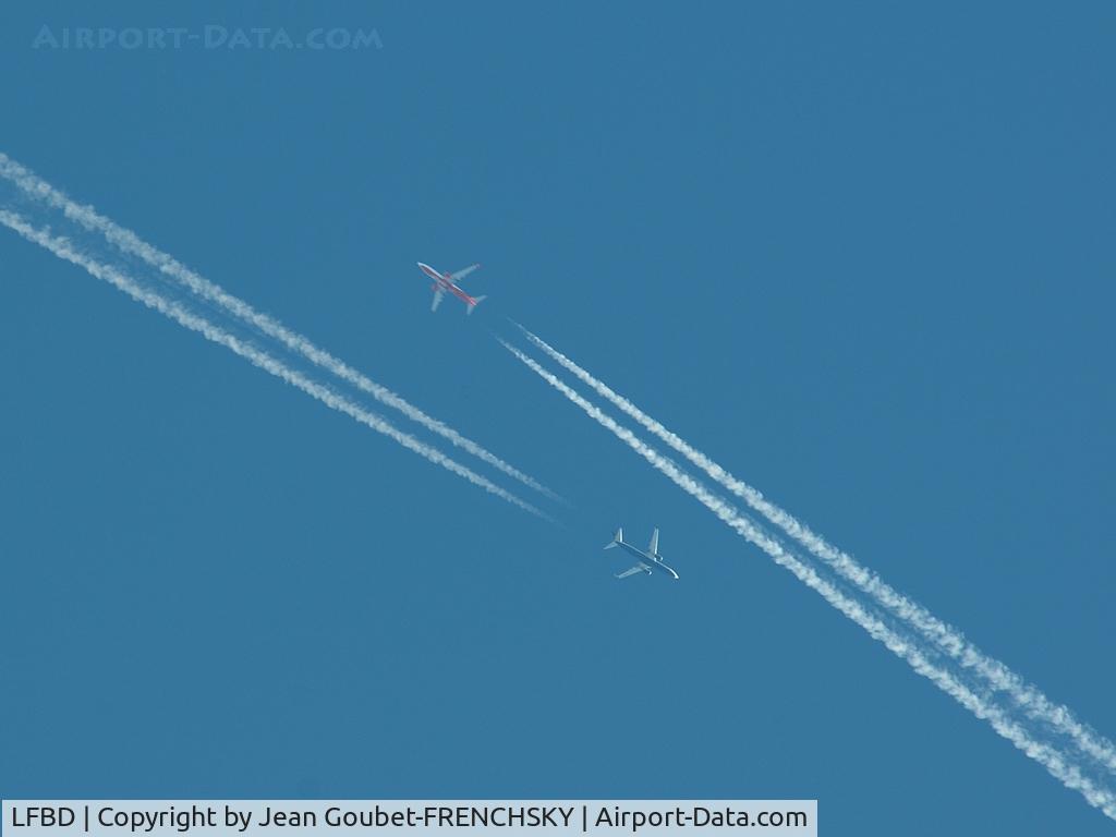Bordeaux Airport, Merignac Airport France (LFBD) - winter sky