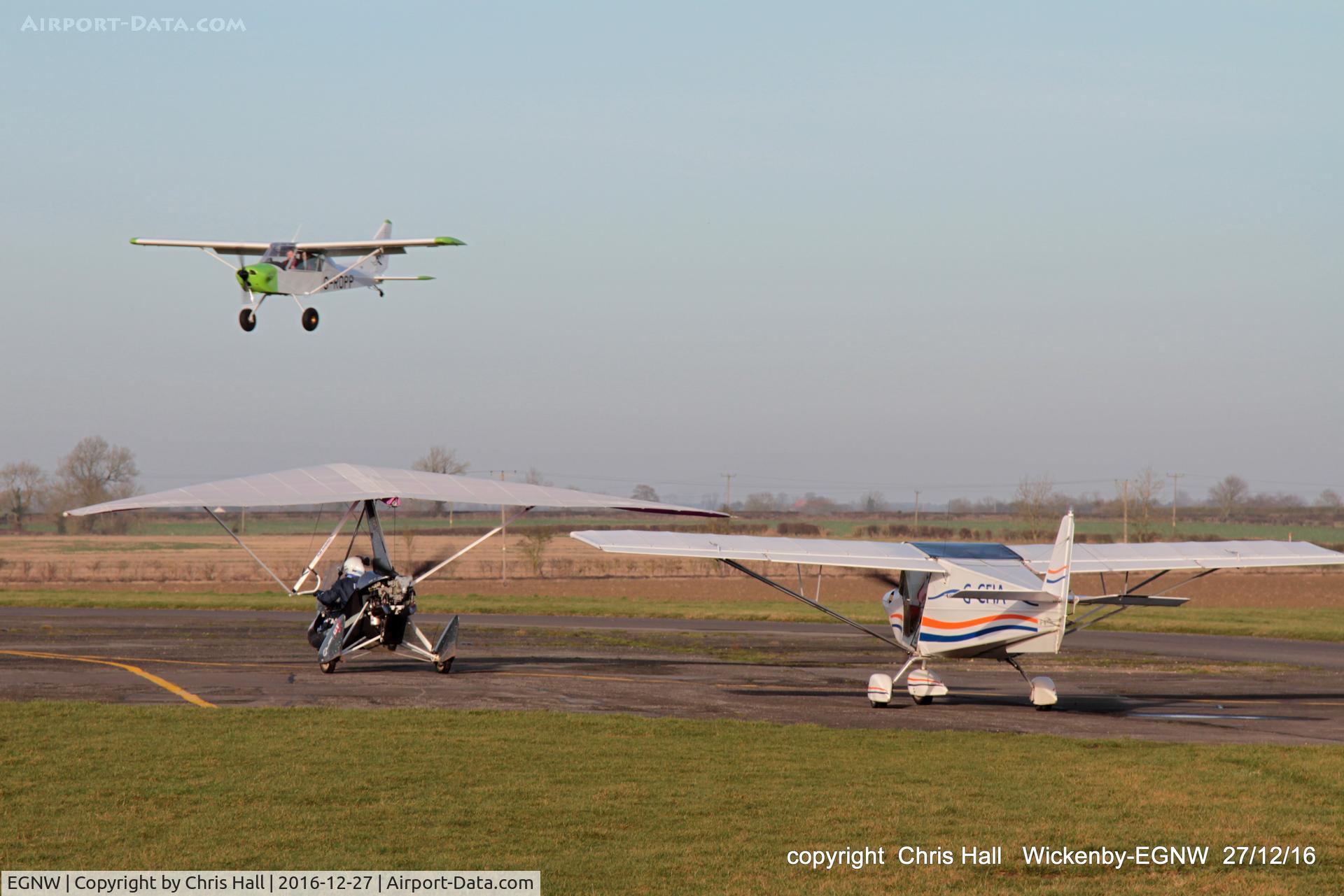 Wickenby Aerodrome Airport, Lincoln, England United Kingdom (EGNW) - at the Wickenby 