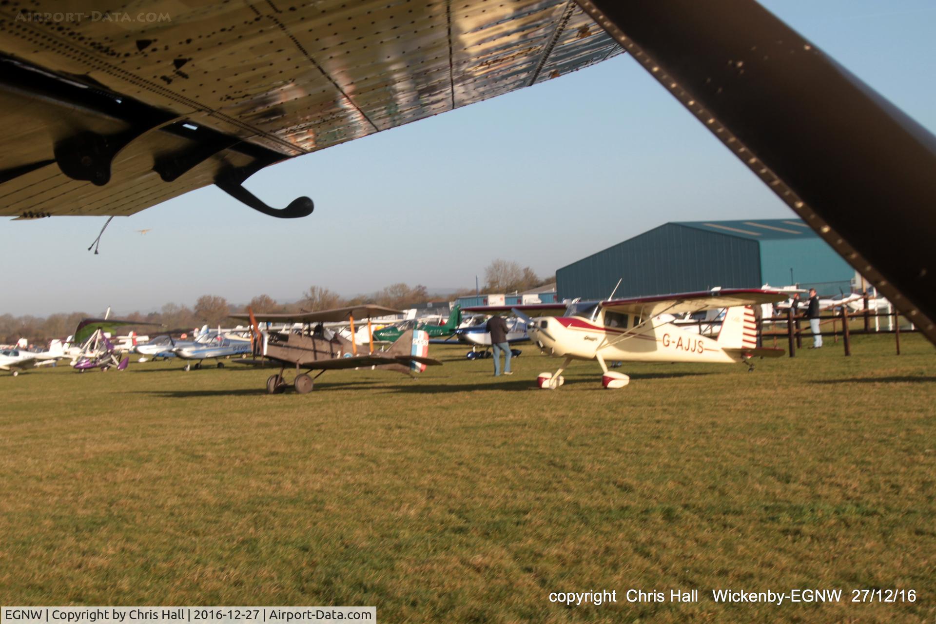 Wickenby Aerodrome Airport, Lincoln, England United Kingdom (EGNW) - at the Wickenby 