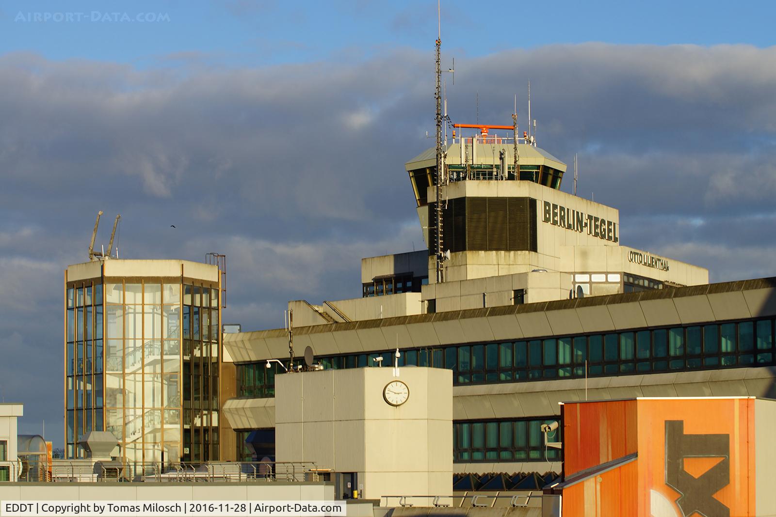 Tegel International Airport (closing in 2011), Berlin Germany (EDDT) - Beautiful light some minutes before sundown