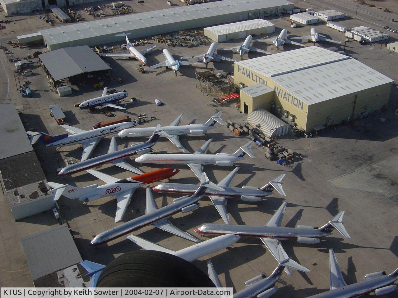 Tucson International Airport (TUS) - Storage area