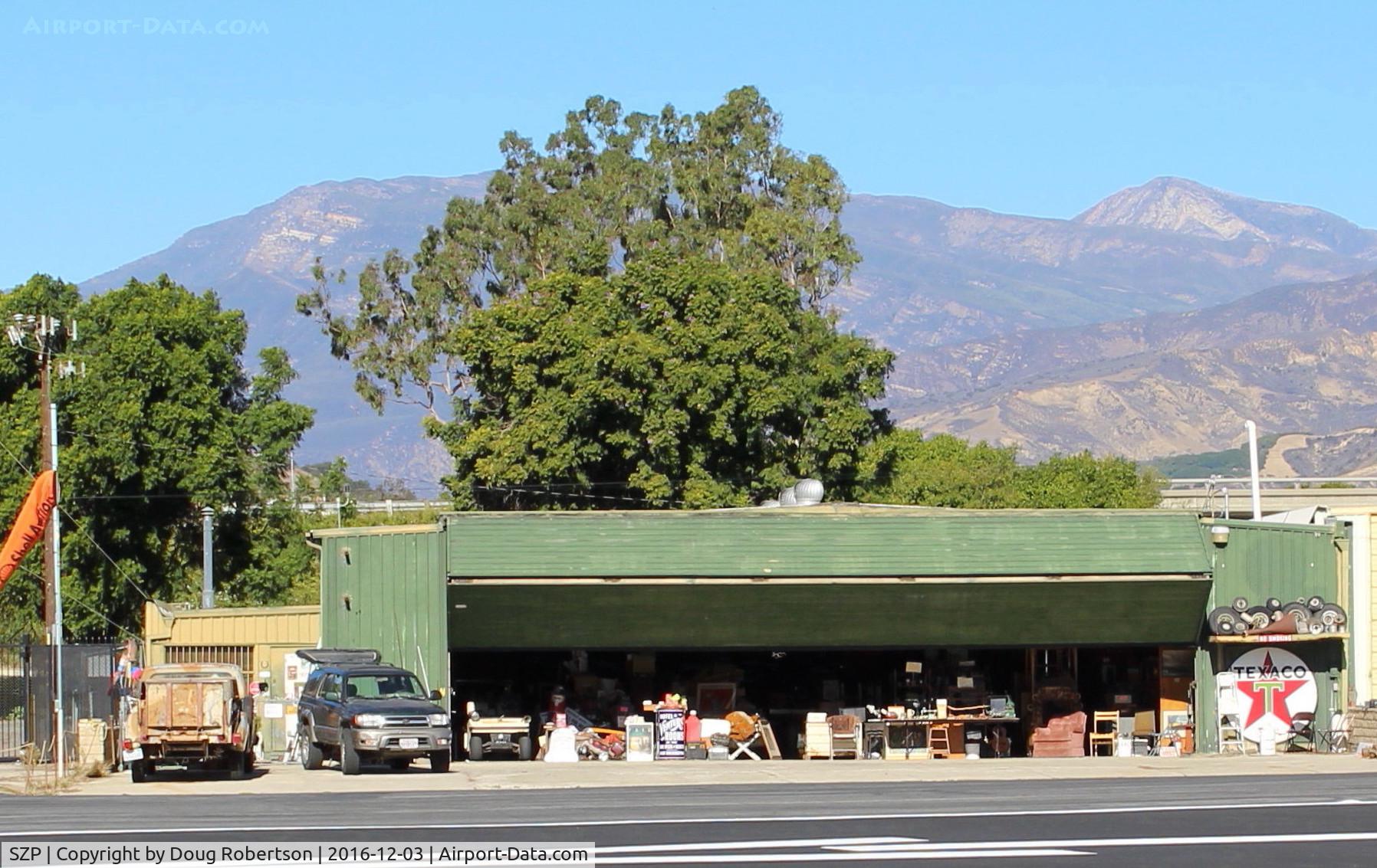 Santa Paula Airport (SZP) - Once Hangar/Home of late actor Steve McQueen and wife; he  taught to fly by SZP's Pete Mason, CFI. Was a 
