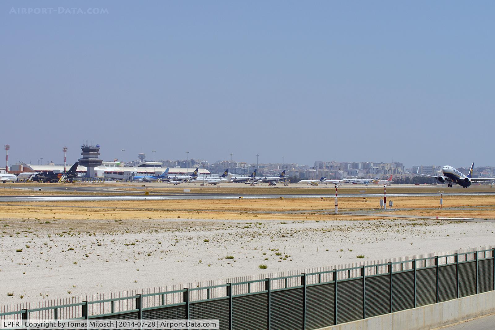 Faro Airport, Faro Portugal (LPFR) - Ryanair is the dominating company at Faro airport