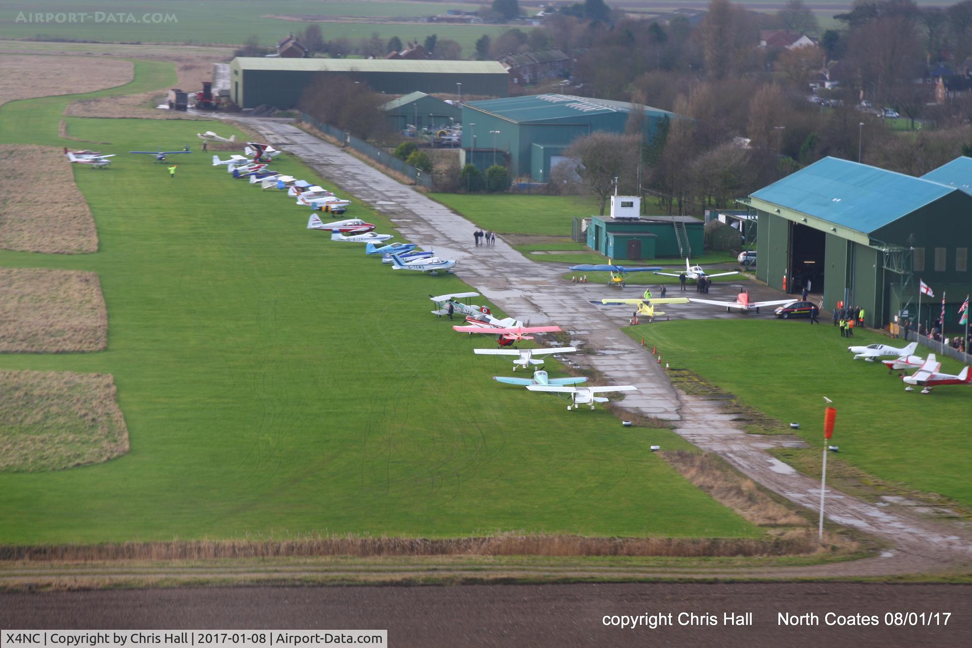 X4NC Airport - Brass Monkey fly in, North Coates