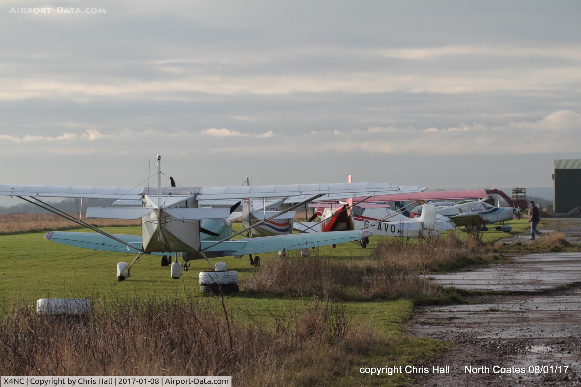 X4NC Airport - Brass Monkey fly in, North Coates