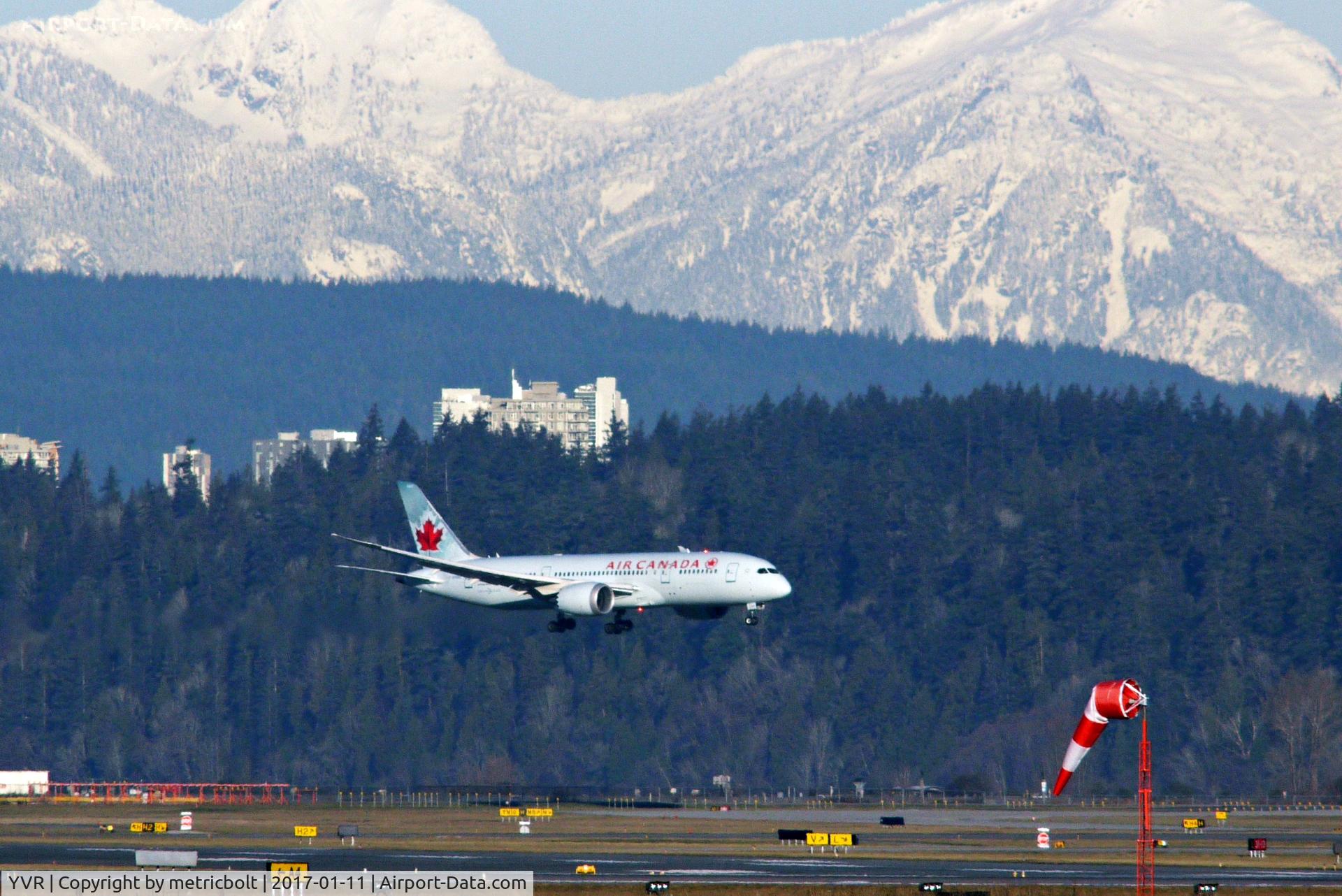 Vancouver International Airport, Vancouver, British Columbia Canada (YVR) - AC B787 arrival in YVR