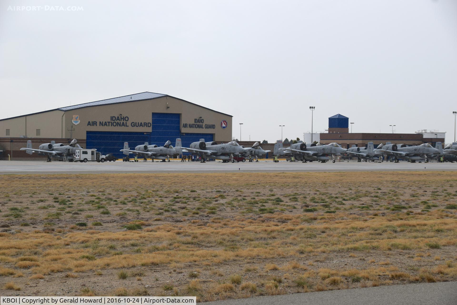 Boise Air Terminal/gowen Fld Airport (BOI) - 12 aircraft from the 190th Fighter Sq., 124th Fighter Wing, Idaho ANG just returned from a six month deployment to the Middle East.