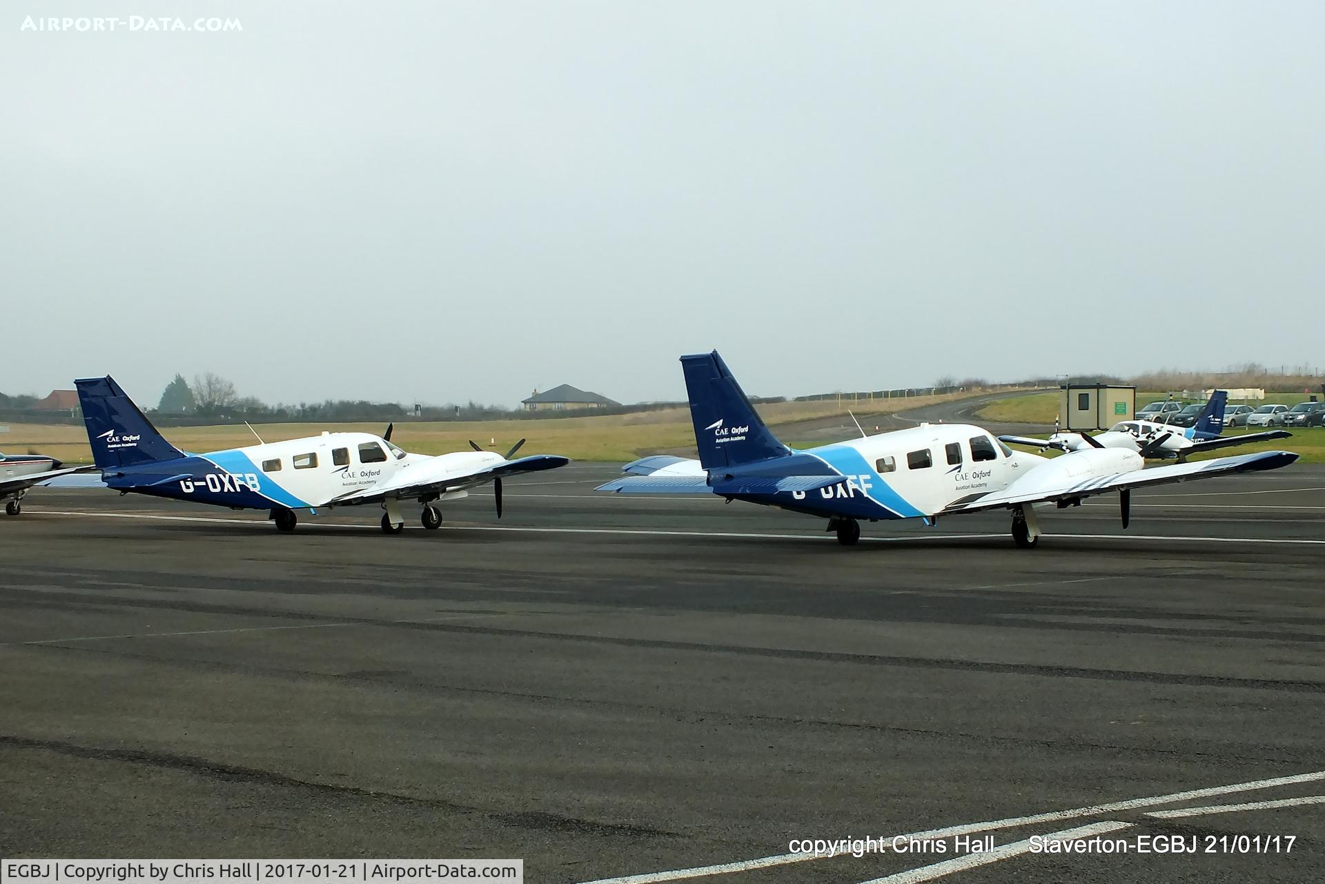 Gloucestershire Airport, Staverton, England United Kingdom (EGBJ) - on the apron at Staverton