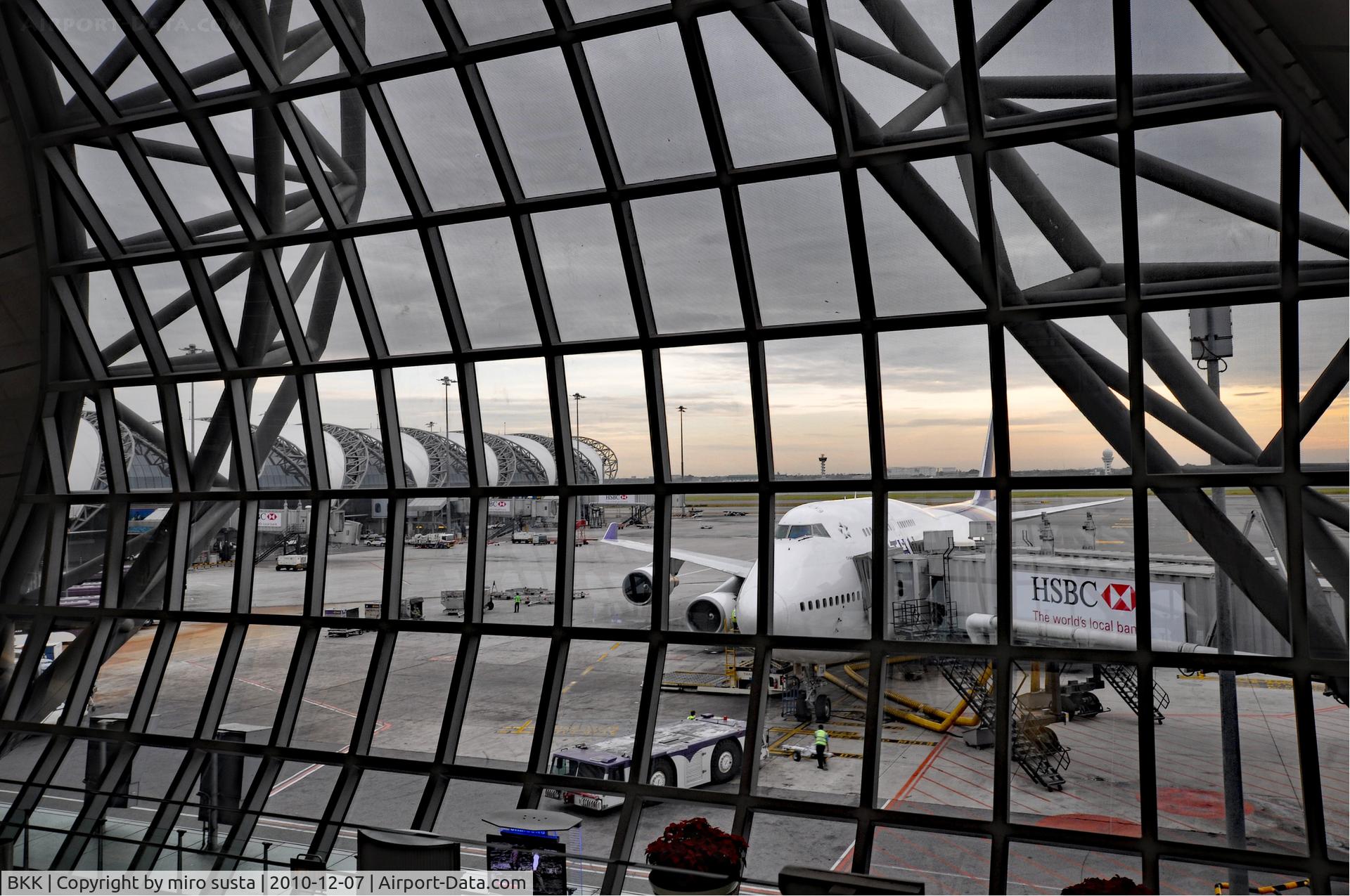 Suvarnabhumi Airport (New Bangkok International Airport), Samut Prakan (near Bangkok) Thailand (BKK) - Bangkok Suvarnabhumi International Airport, Thailand